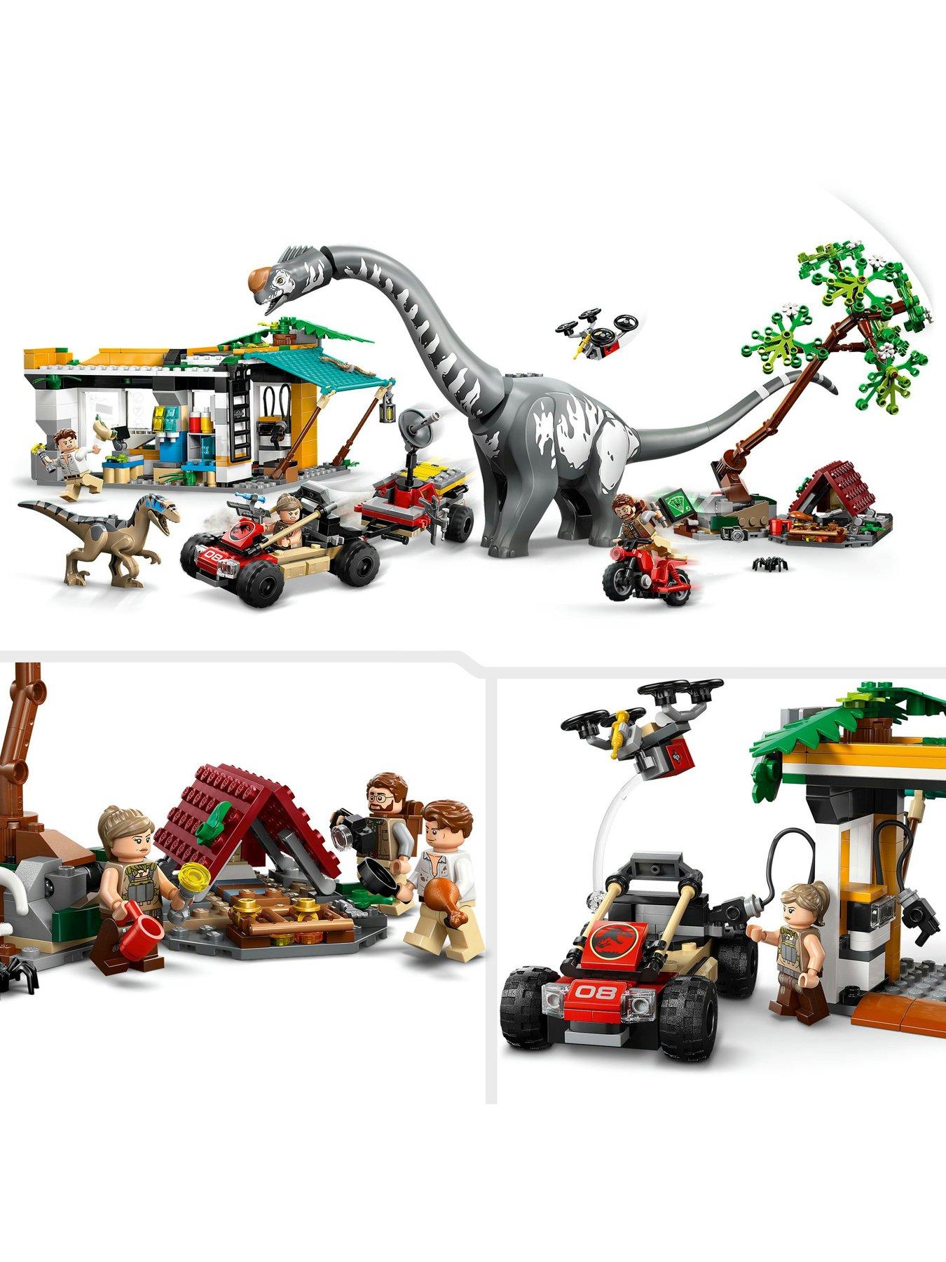 Image 3 of 8 of LEGO Jurassic World Raptor &amp; Titanosaurus Tracking Mission 76973