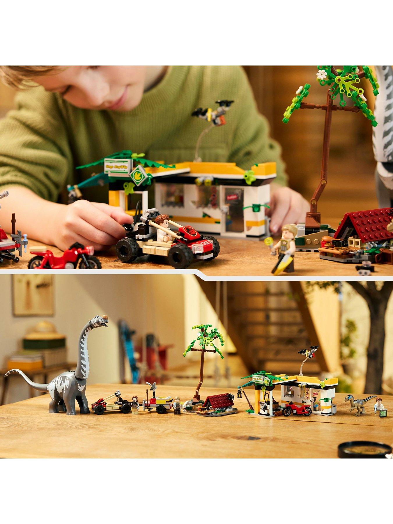 Image 5 of 8 of LEGO Jurassic World Raptor &amp; Titanosaurus Tracking Mission 76973
