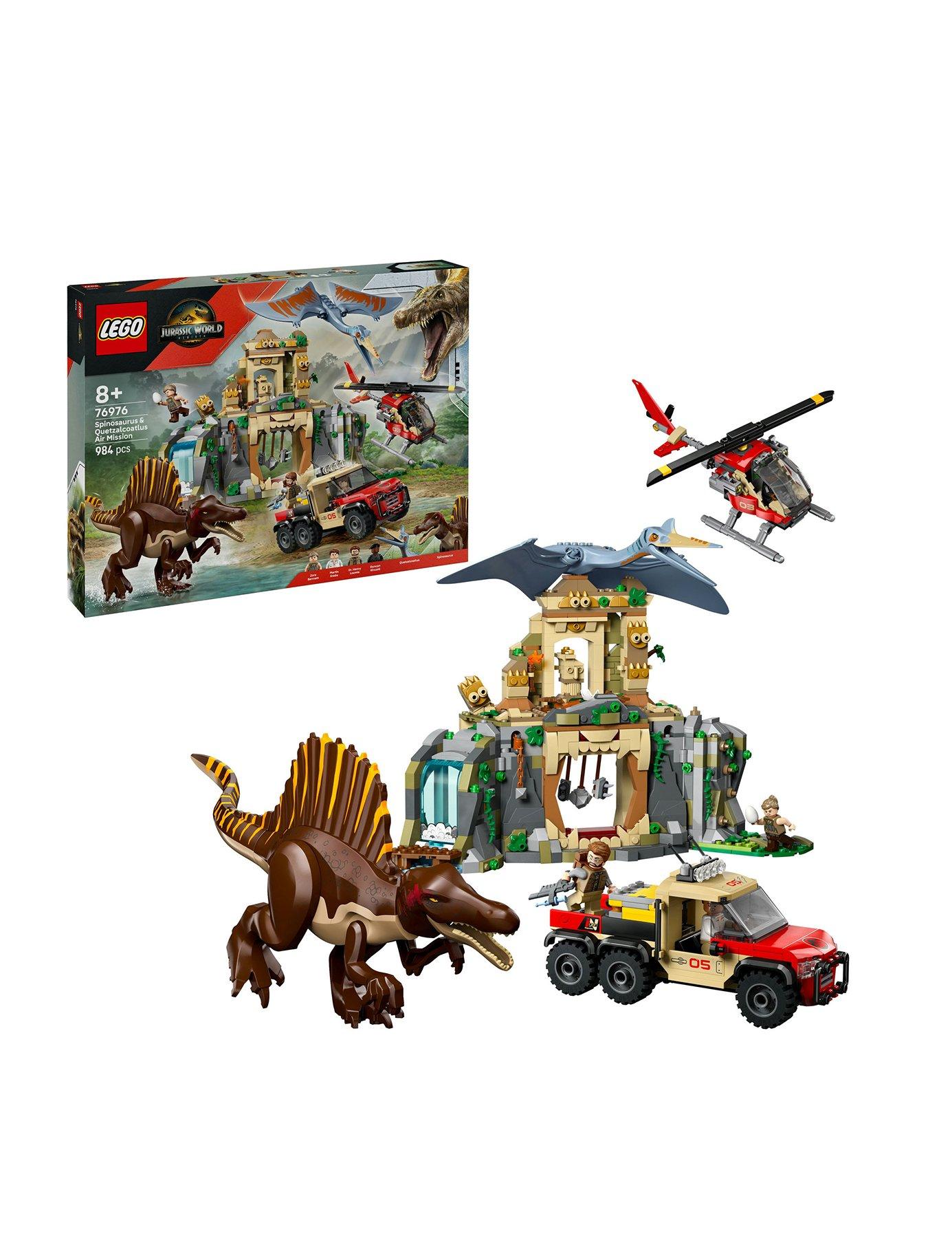 Lego Jurassic World Spinosaurus & Quetzalcoatlus Air Mission 76976