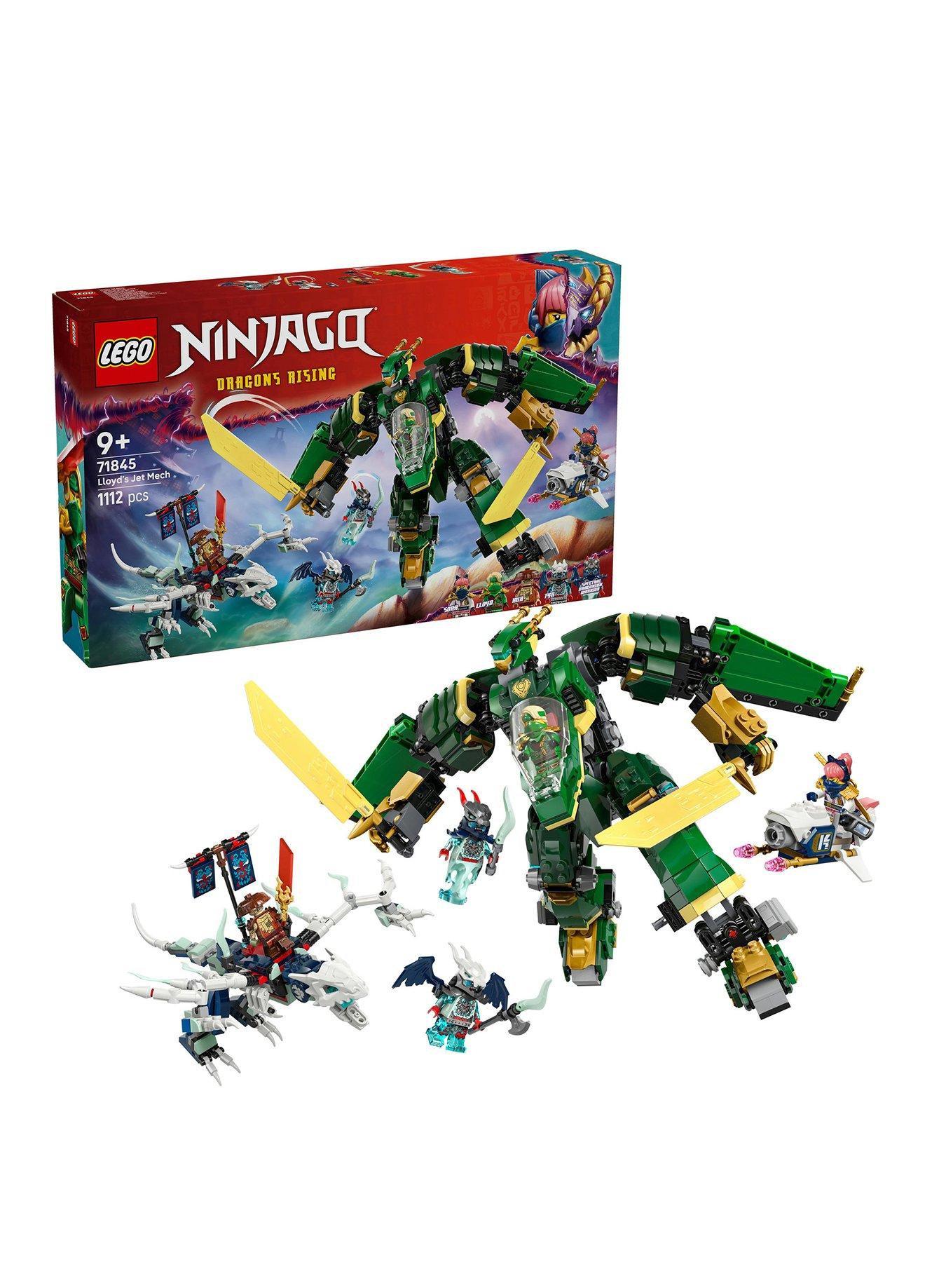 LEGO Ninjago Lloyd’s Jet Mech Ninja Toy Building Kit 71845