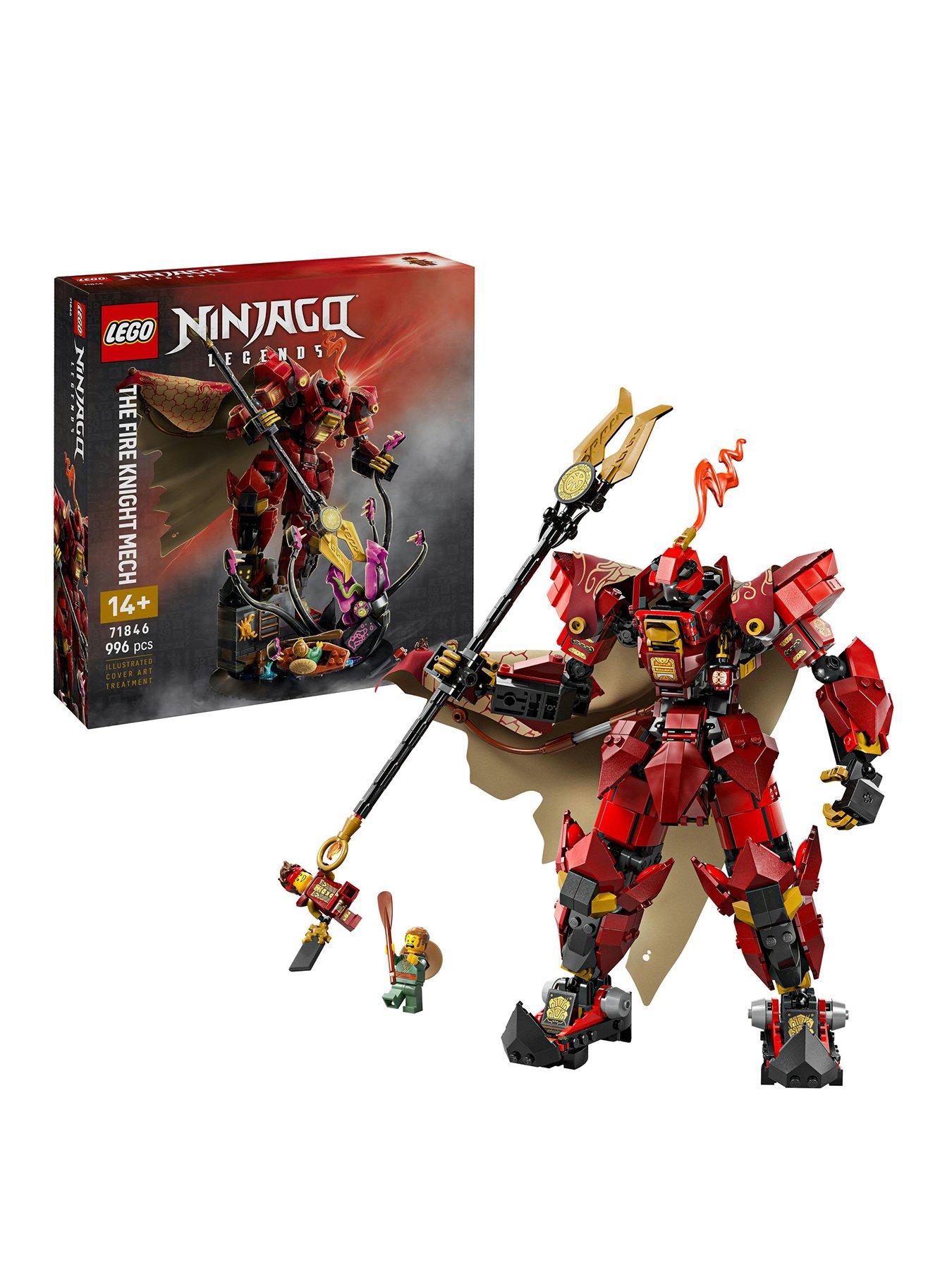 LEGO Ninjago The Fire Knight Mech Toy Building Set 71846 Very