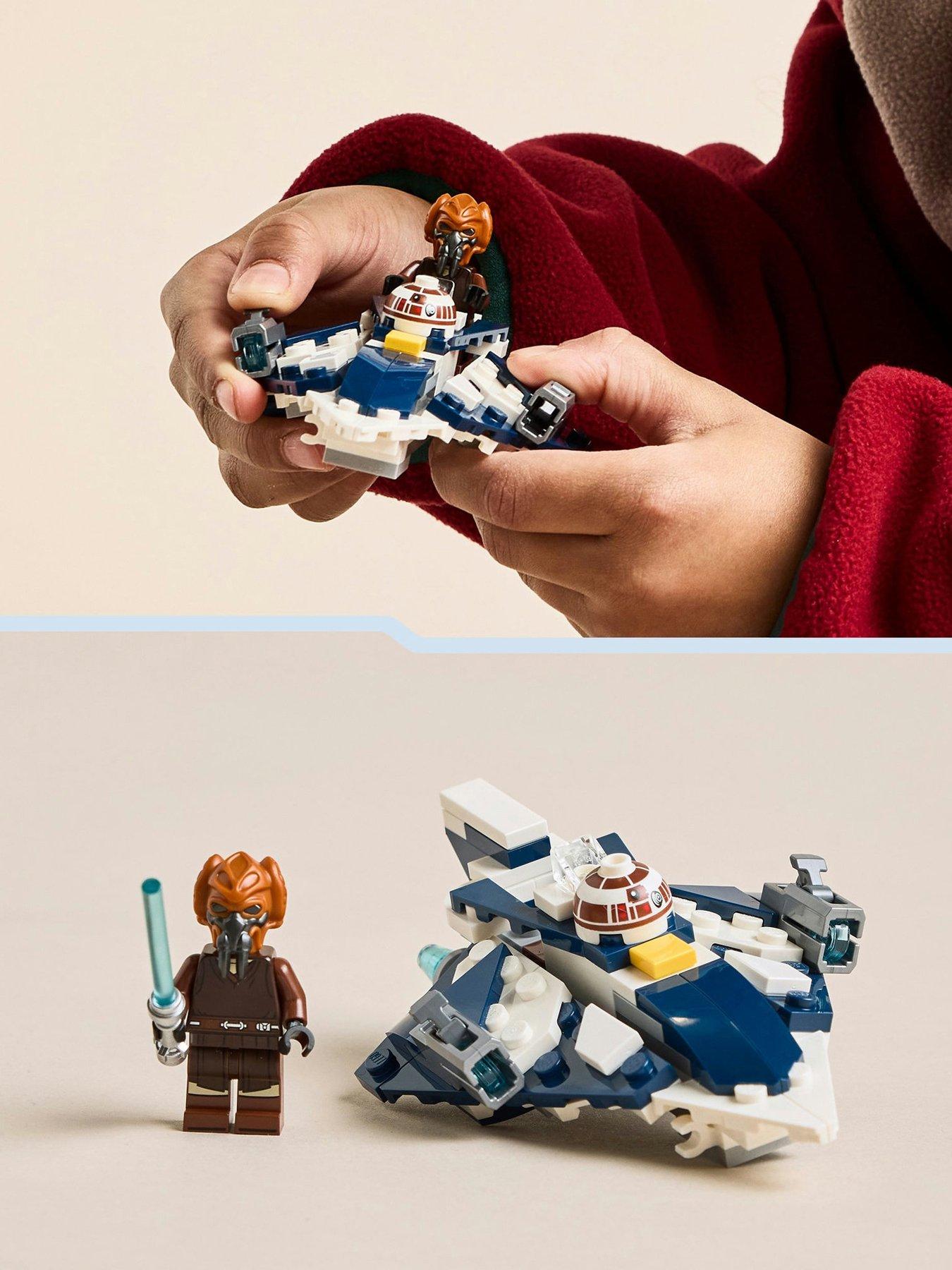 LEGO Star Wars Plo Koon's Jedi Starfighter™ Microfighter Building
