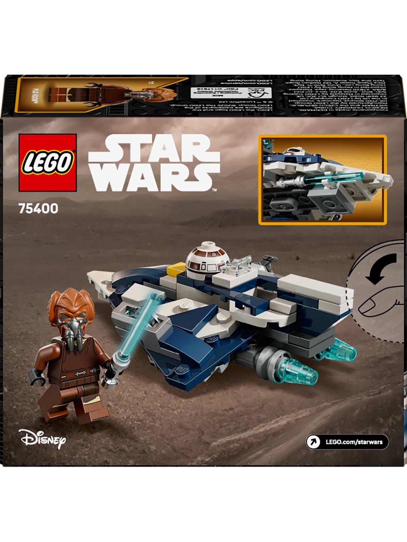 LEGO Star Wars Plo Koon's Jedi Starfighter™ Microfighter Building