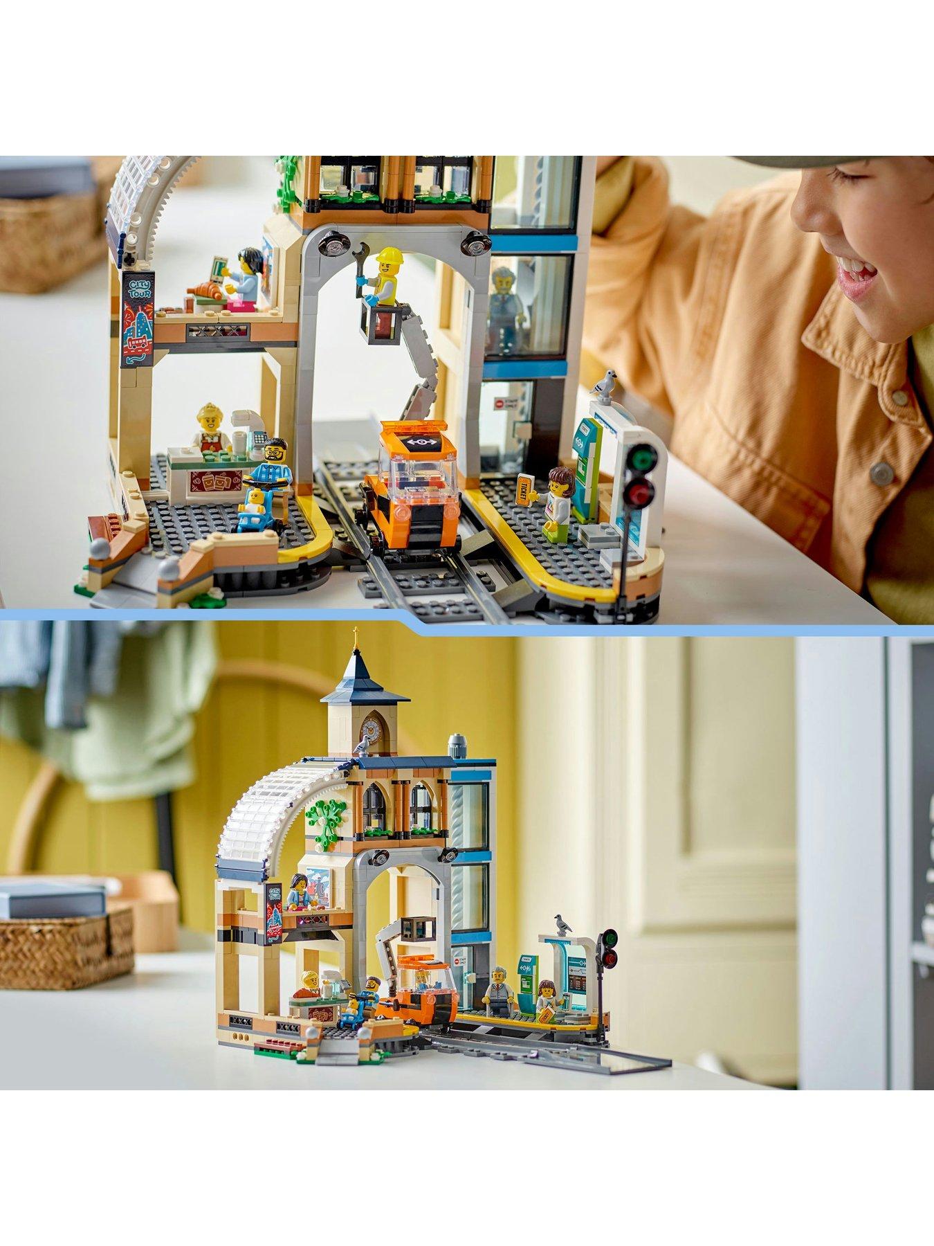 Image 5 of 8 of LEGO City Central Train Station Toy Playset 60469