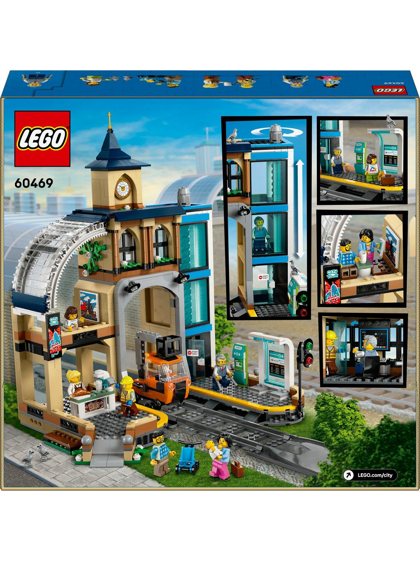 Image 7 of 8 of LEGO City Central Train Station Toy Playset 60469