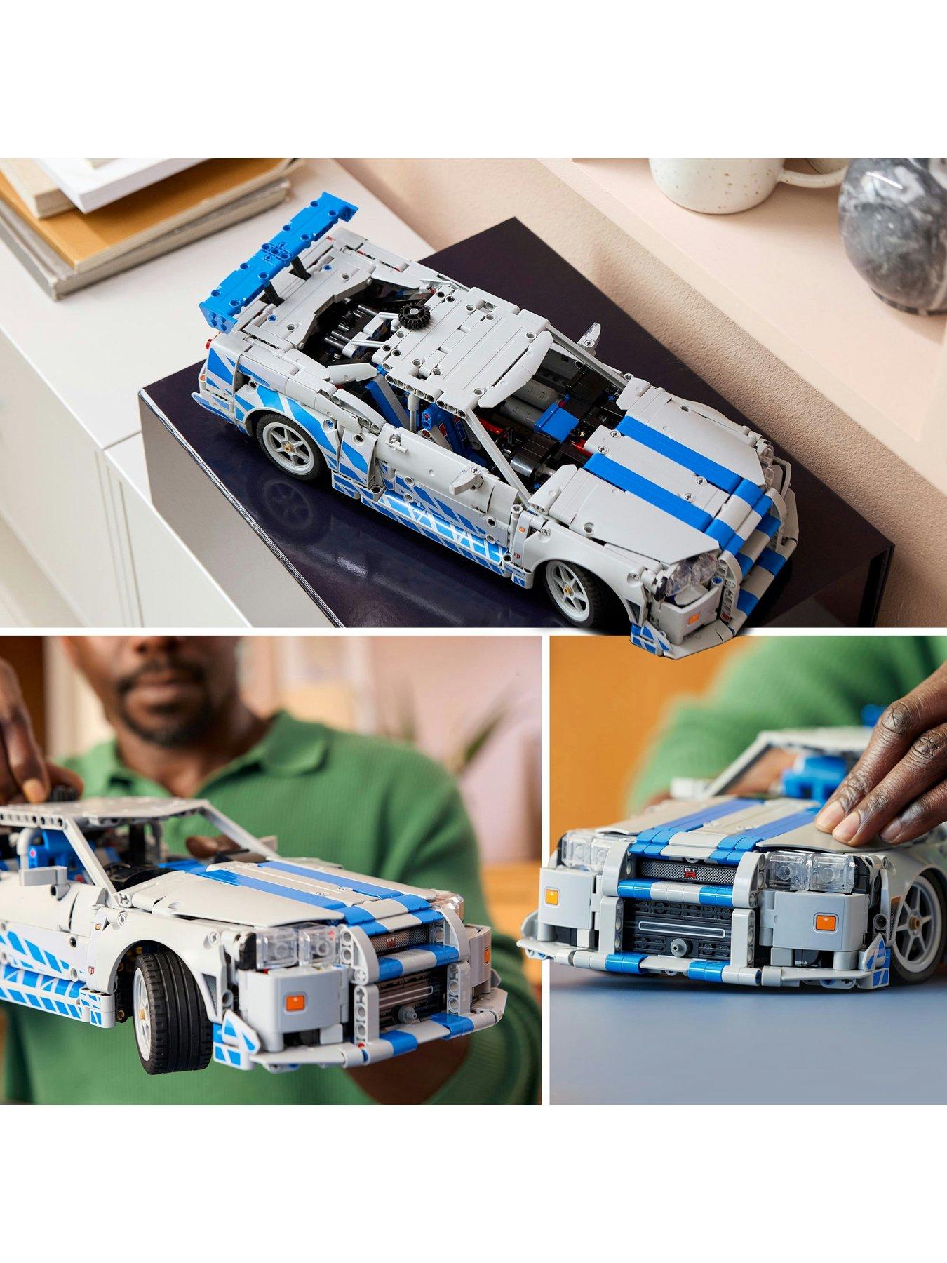 Image 4 of 8 of LEGO Technic 2 Fast 2 Furious Nissan Skyline GT-R (R34) Car Model Kit 42210