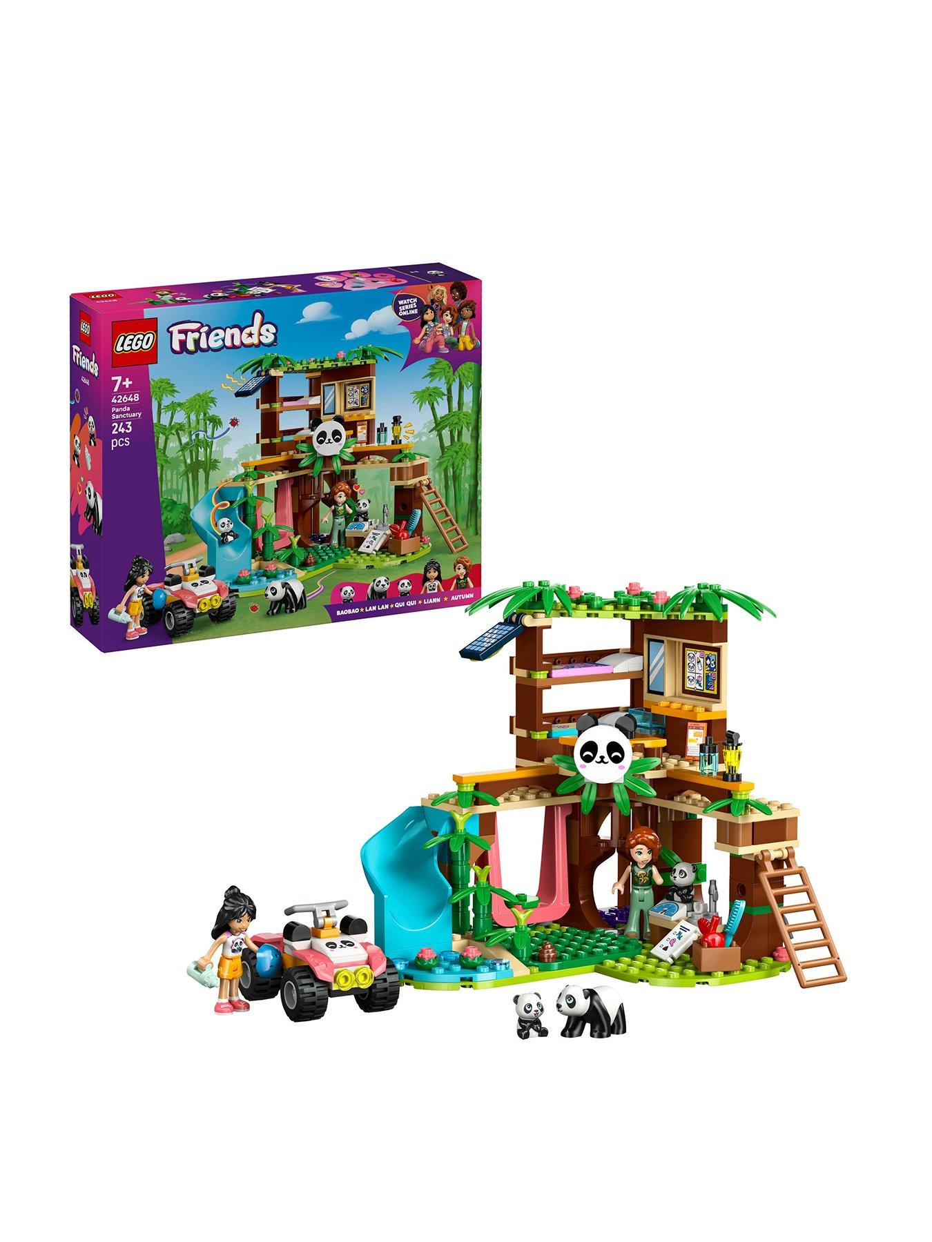 undefined Panda Sanctuary Animal Care Building Set Toy 42648