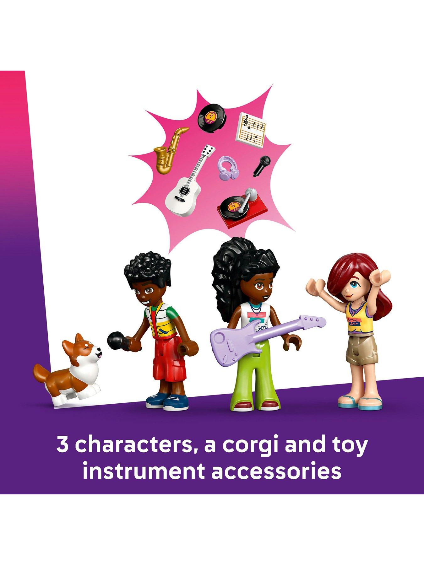 LEGO Friends Music Shop Apartment Building Set Pretend-Play Toy