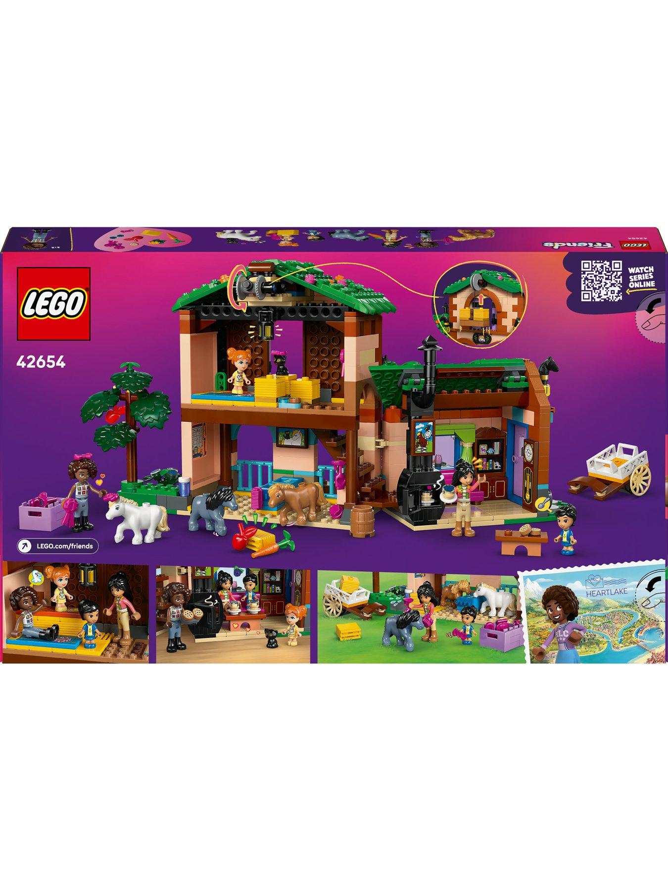 LEGO Friends Pony Ranch & Stable Building Set, Horse Toy Playset 42654 ...