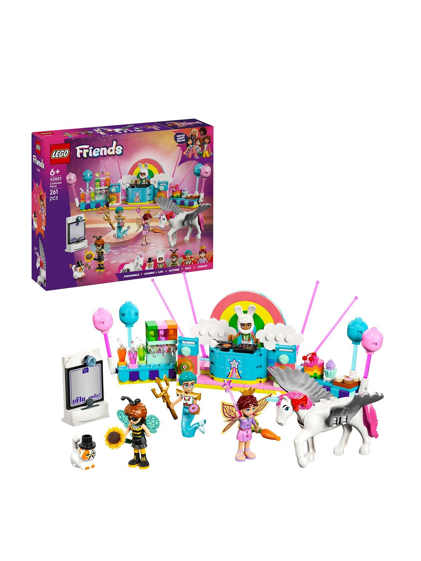 undefined Costume Party with Unicorn  &  Fairy Pretend-Play Building Kit 42661