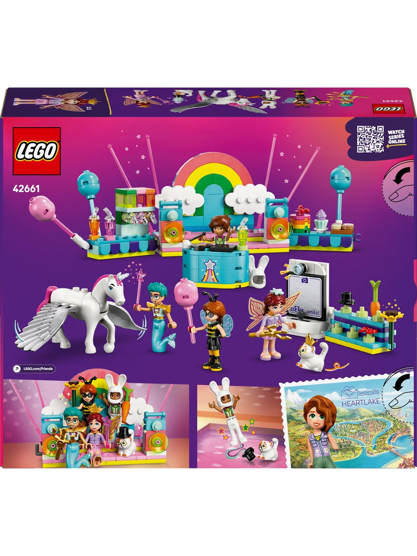 LEGO Friends Costume Party with Unicorn Fairy Pretend-Play