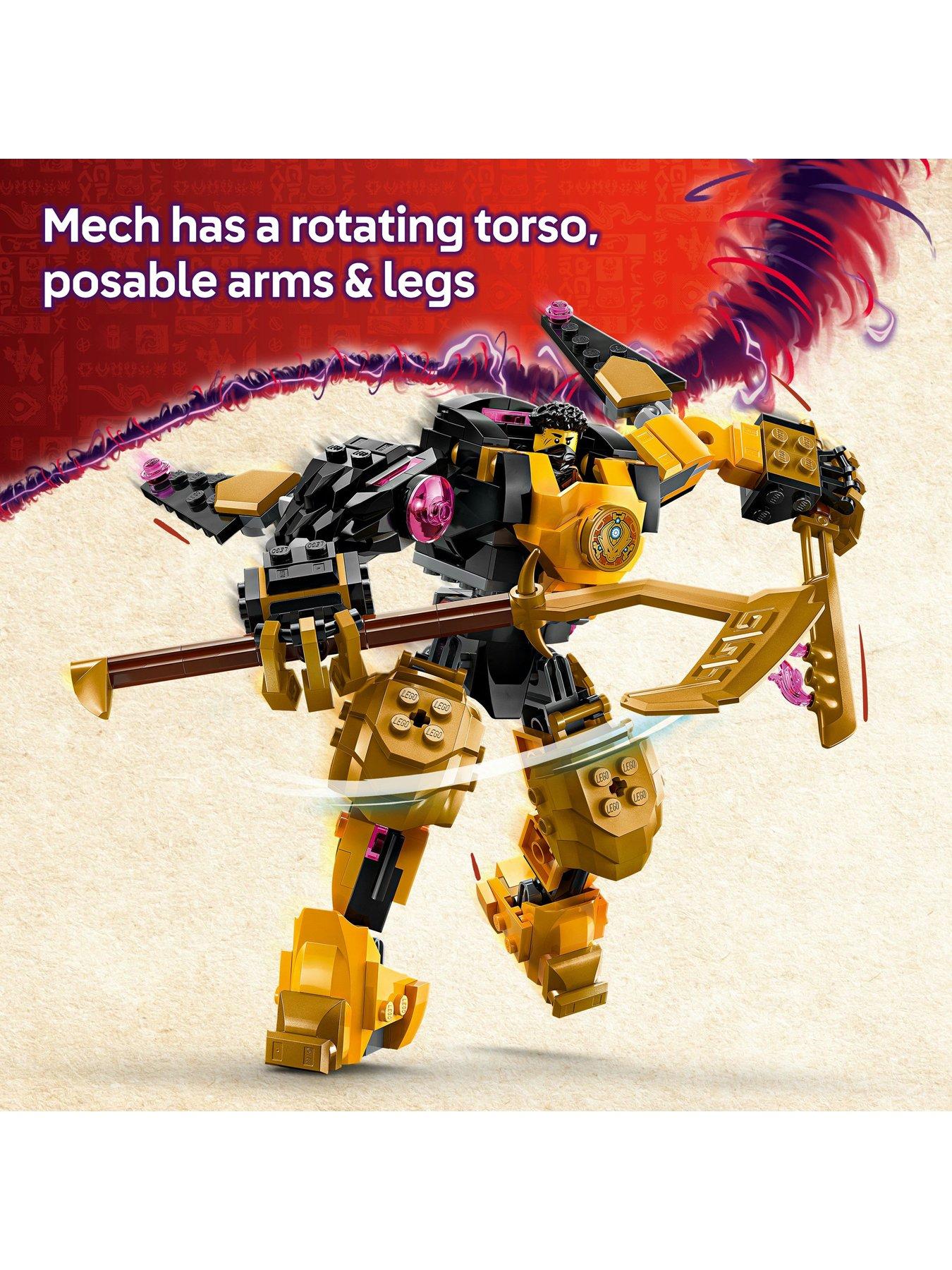 LEGO Ninjago Arin's Spinjitzu Battle Mech Toy Set 71839 Very