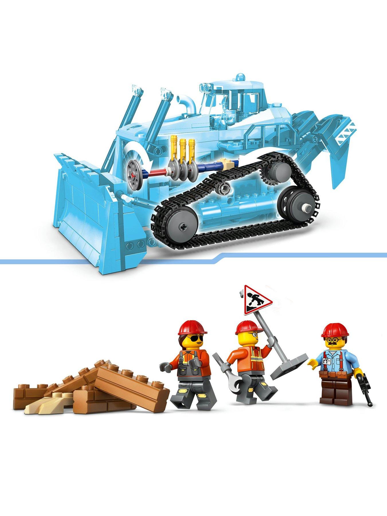 Image 4 of 8 of LEGO City ellow Bulldozer Construction Vehicle Toy 60466