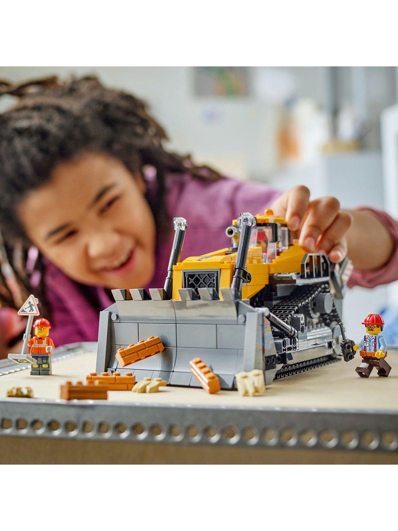 Image 6 of 8 of LEGO City ellow Bulldozer Construction Vehicle Toy 60466