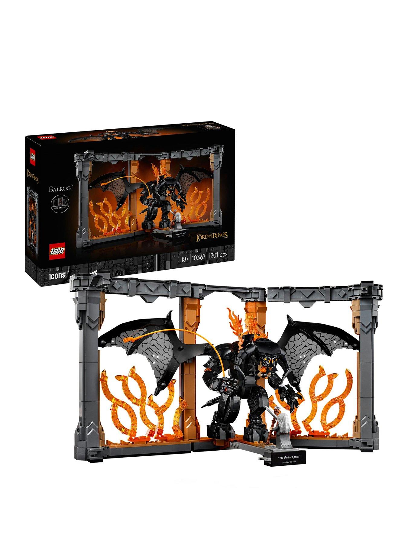 LEGO Icons The Lord of the Rings: Balrog Book Nook 10367