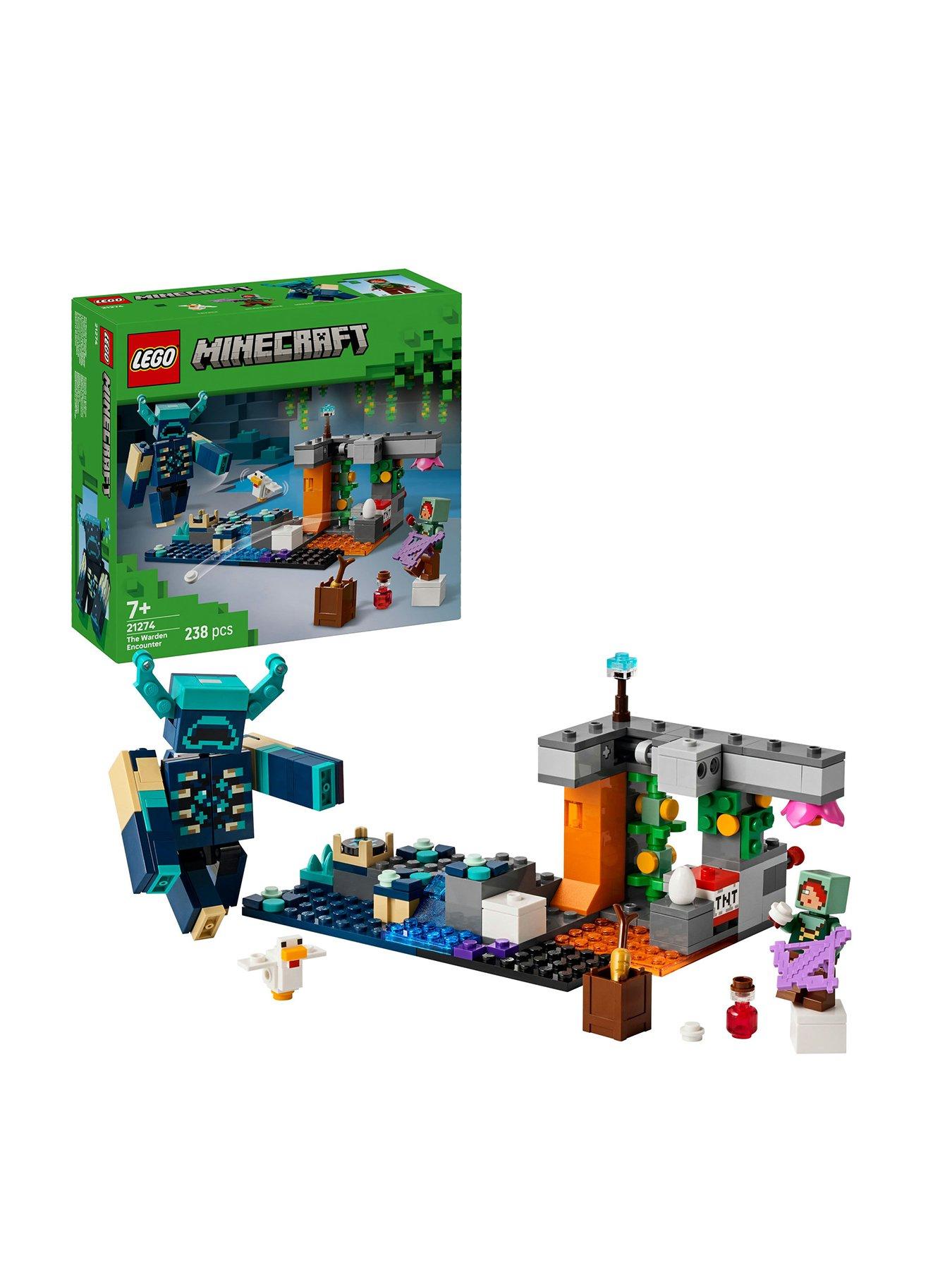 LEGO Minecraft The Warden Encounter Toy Set 21274