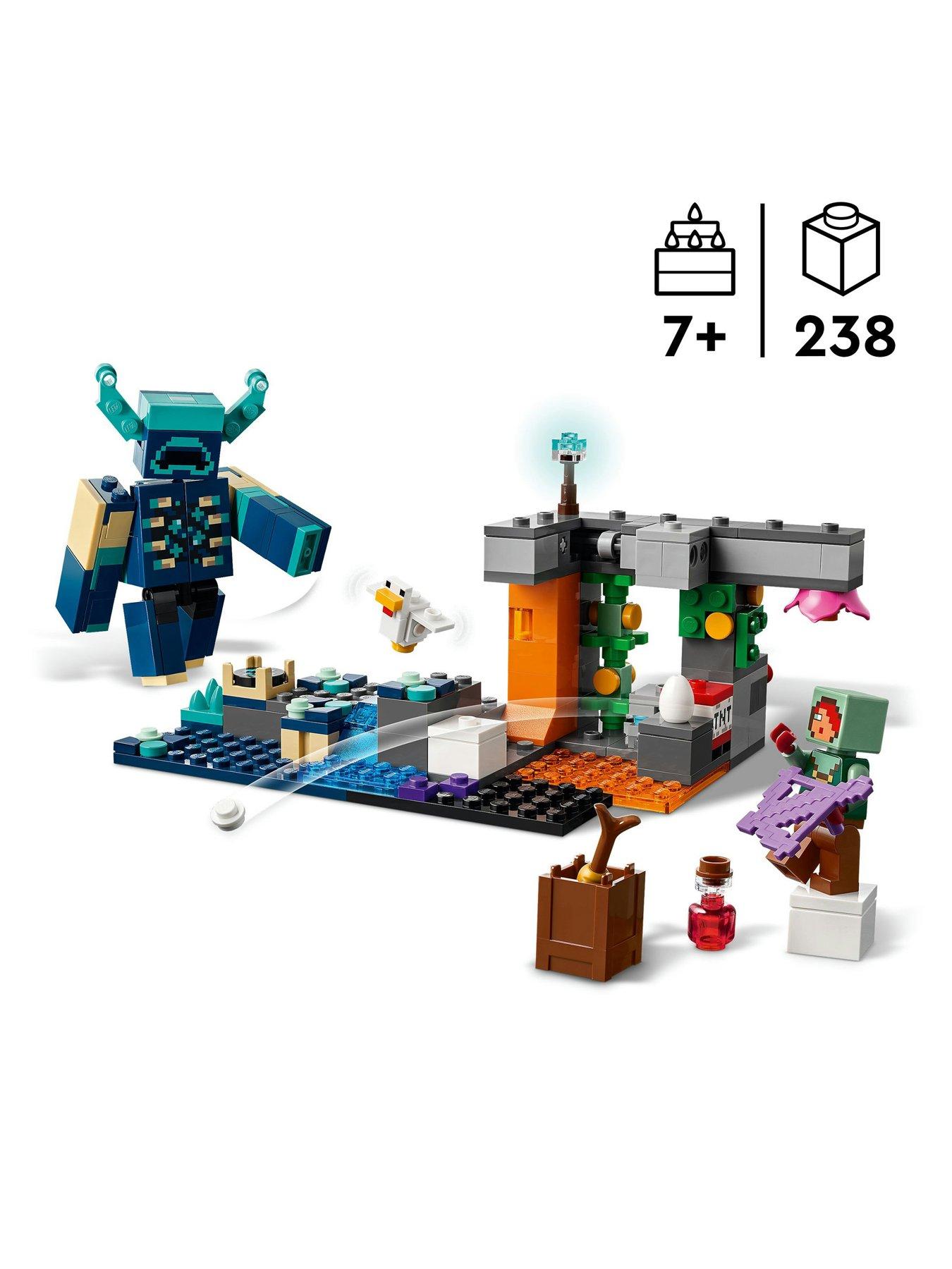 LEGO Minecraft The Warden Encounter Collectible Video Game Merch 21274 ...