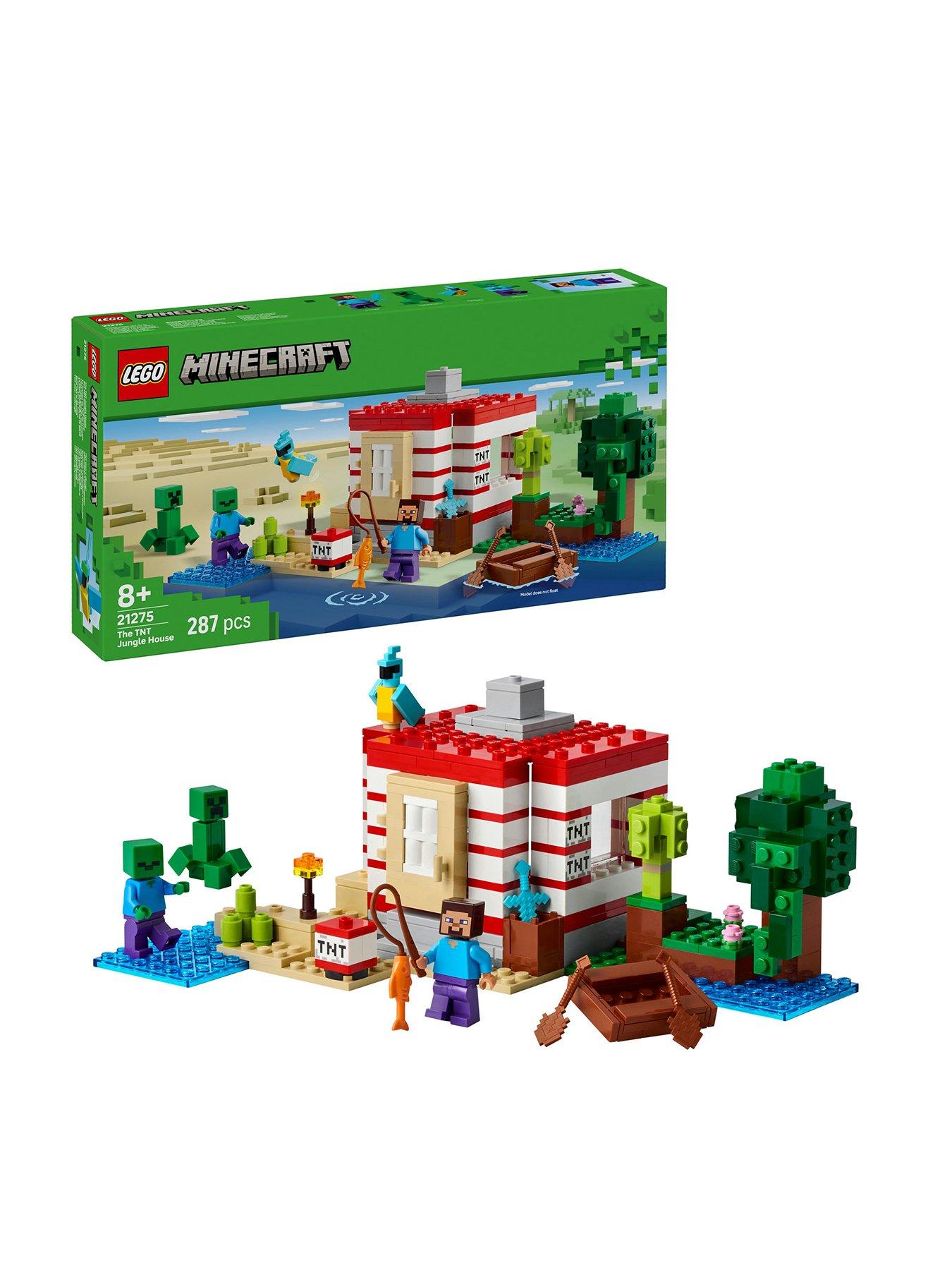LEGO Minecraft The TNT Jungle House Toy 21275
