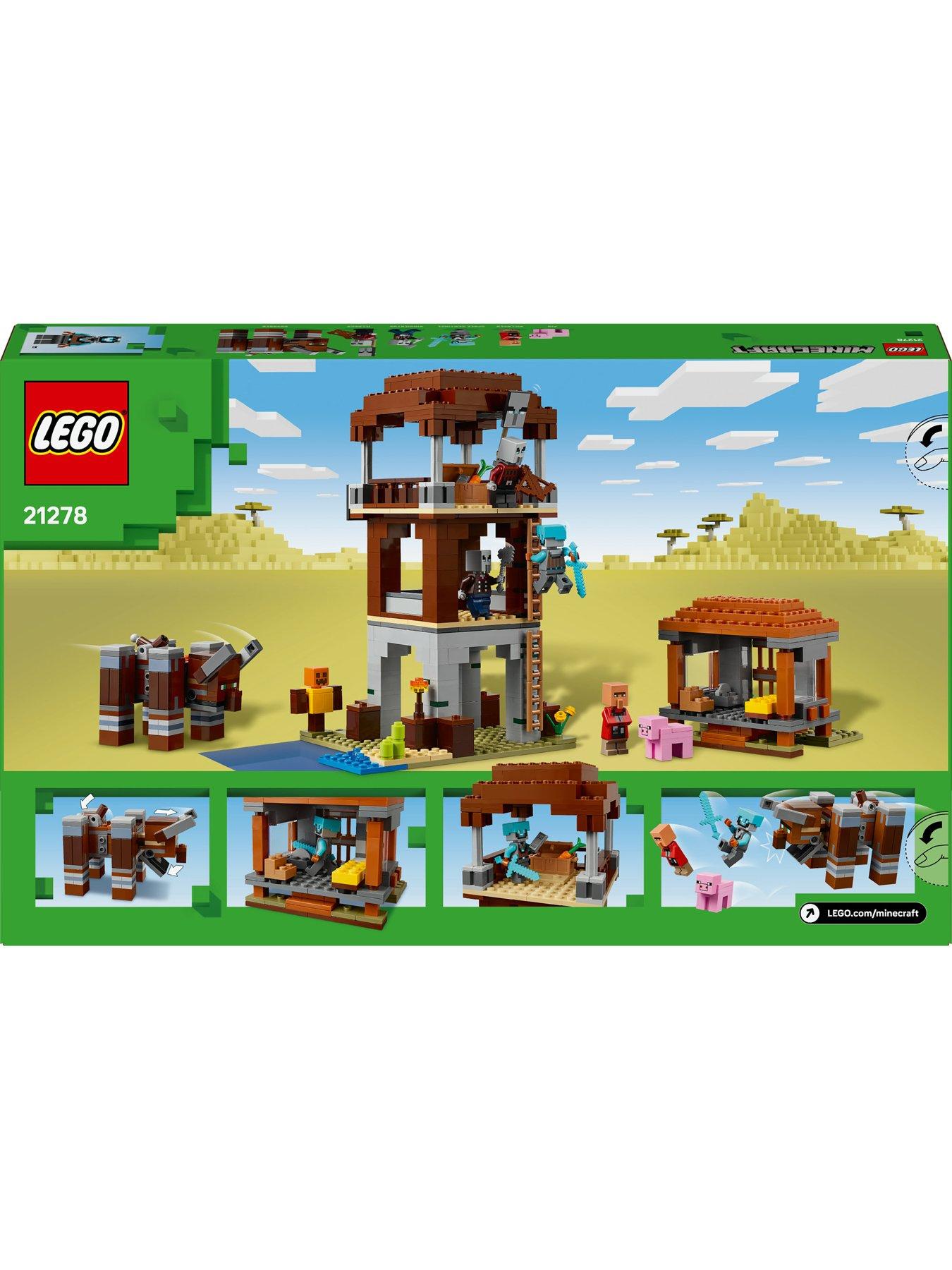 LEGO Minecraft The Pillager Outpost and Ravager 21278 | Very