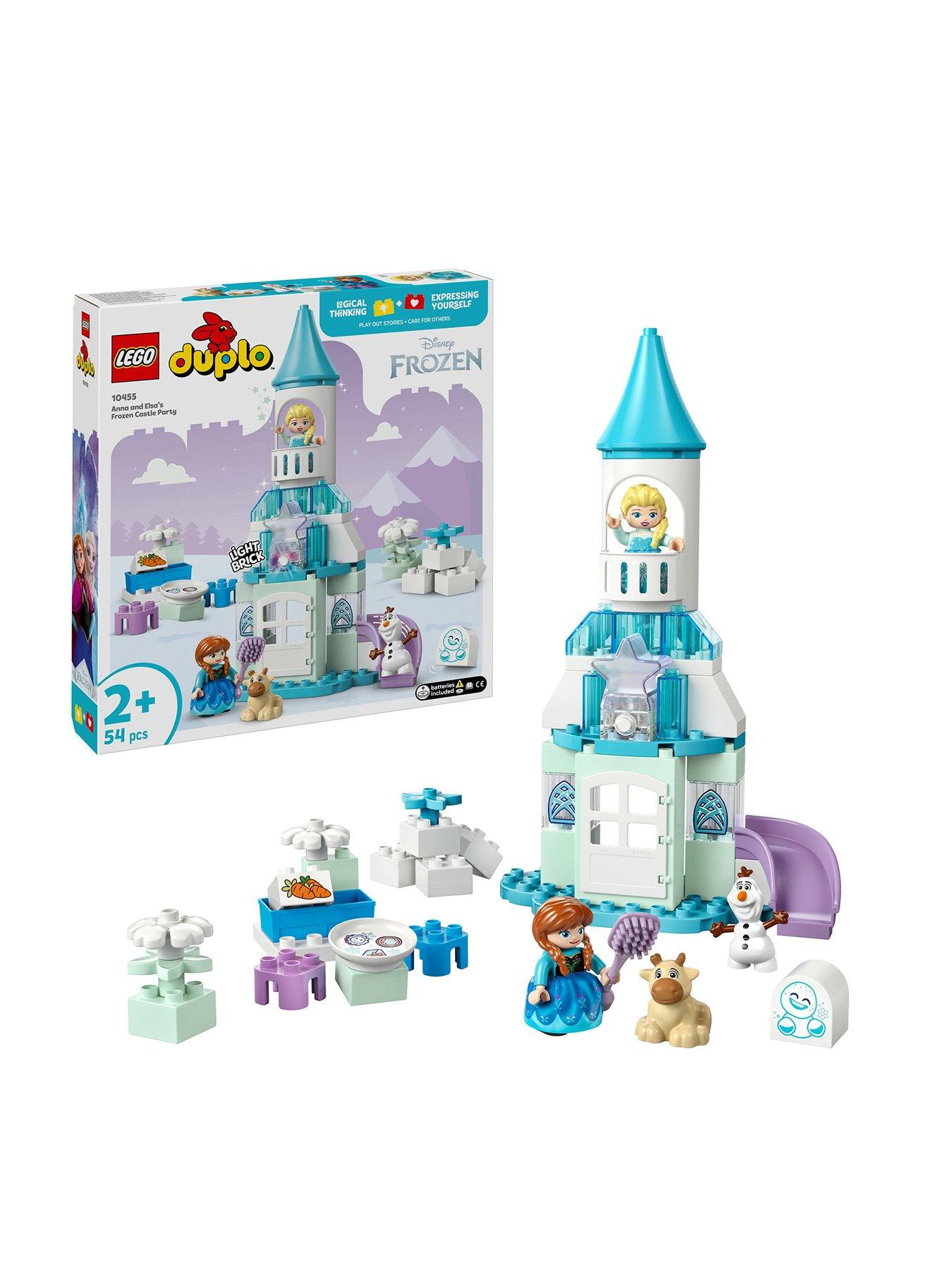 Lego Duplo Disney Anna And Elsa'S Frozen Castle 10455