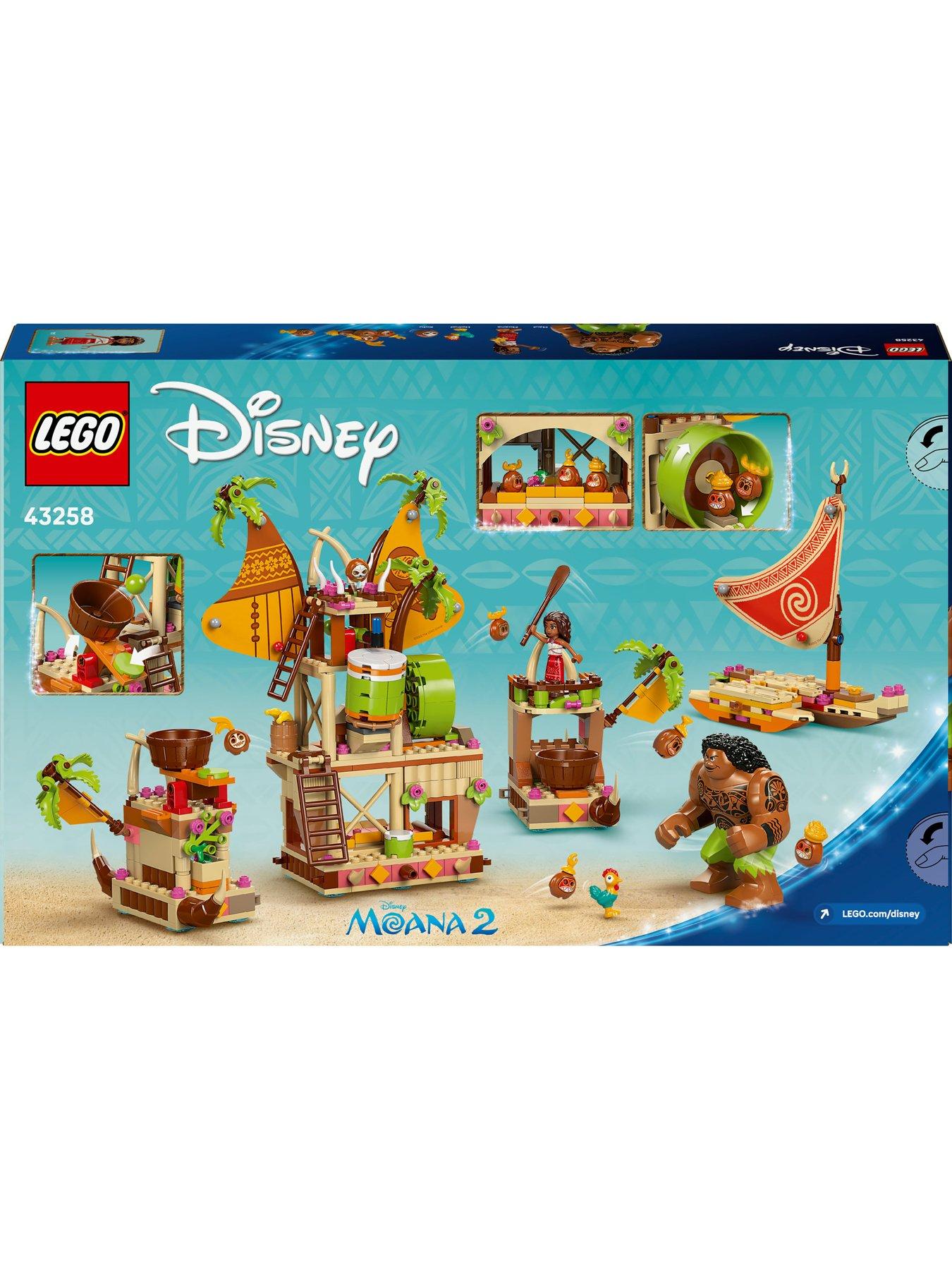 LEGO Disney Princess Moana Kakamora Barge, Toy Building Set