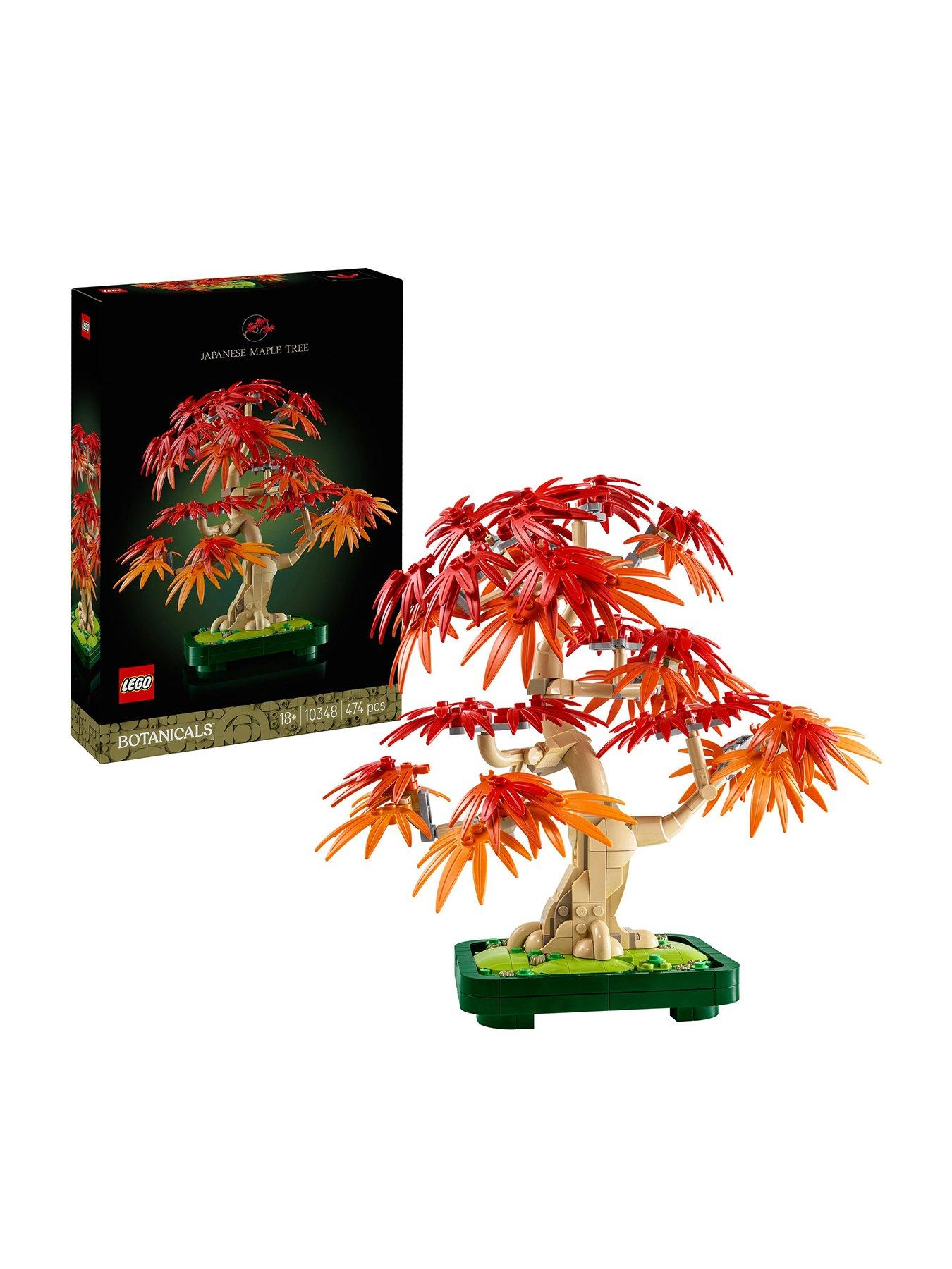 Image 1 of 8 of LEGO Botanical Japanese Red Maple Bonsai Tree DIY Set 10348