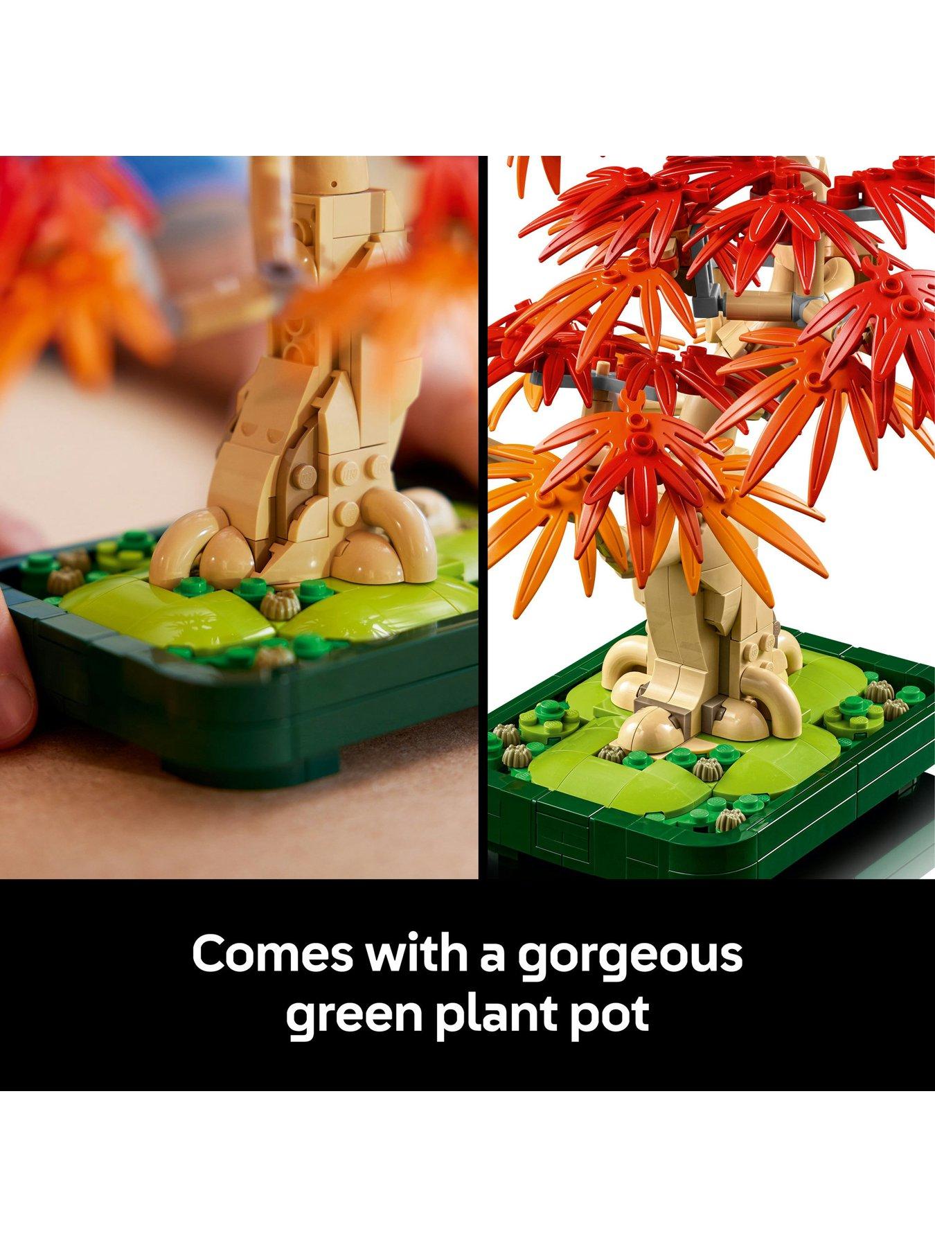 Image 5 of 8 of LEGO Botanical Japanese Red Maple Bonsai Tree DIY Set 10348