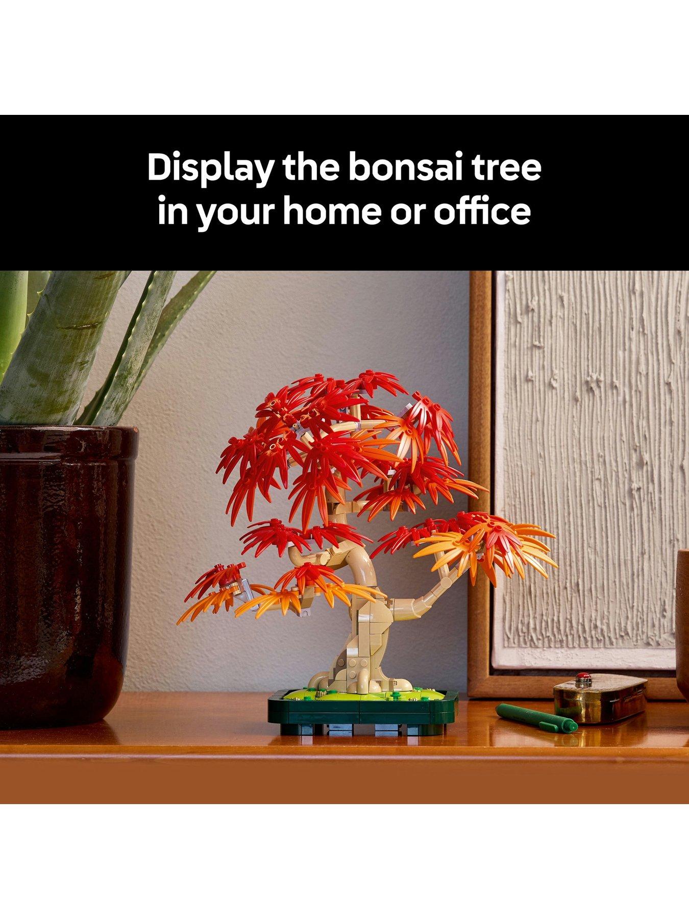 Image 6 of 8 of LEGO Botanical Japanese Red Maple Bonsai Tree DIY Set 10348