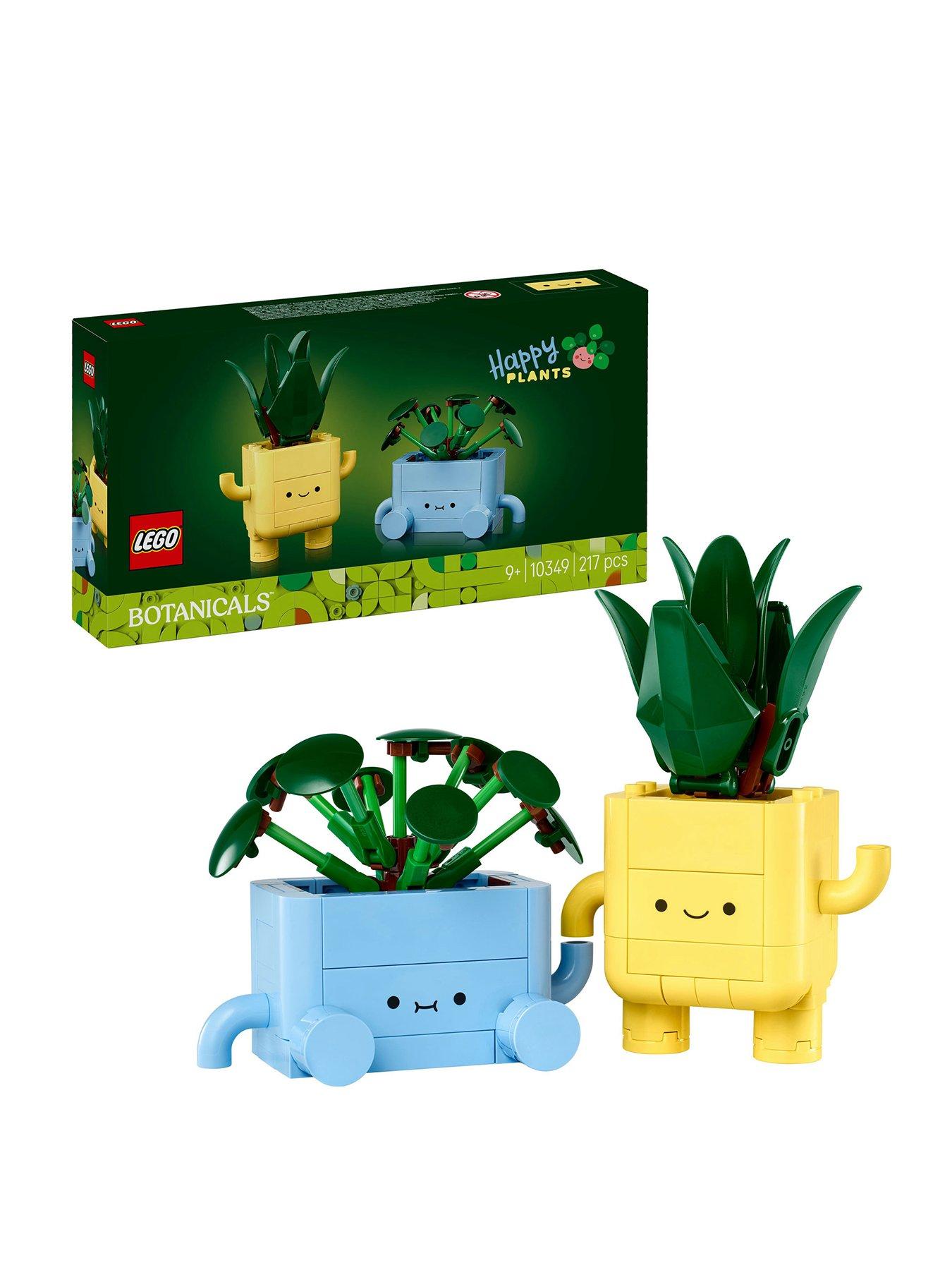 LEGO Botanical Happy Plants Building Toy Set 10349