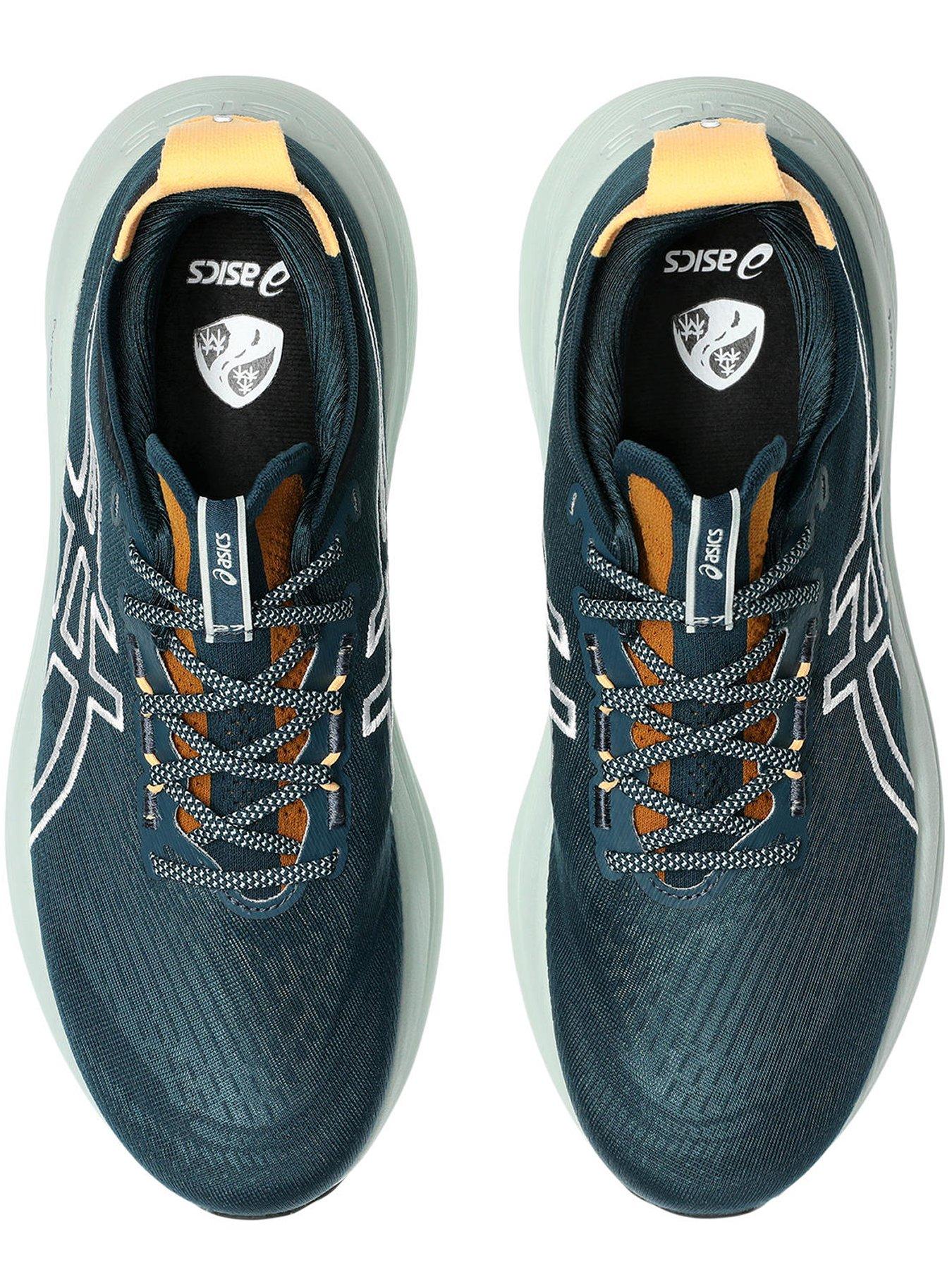 Image 4 of 8 of Asics Mens Running Gel-Nimbus 27 Nature Bathing Trainers - Green