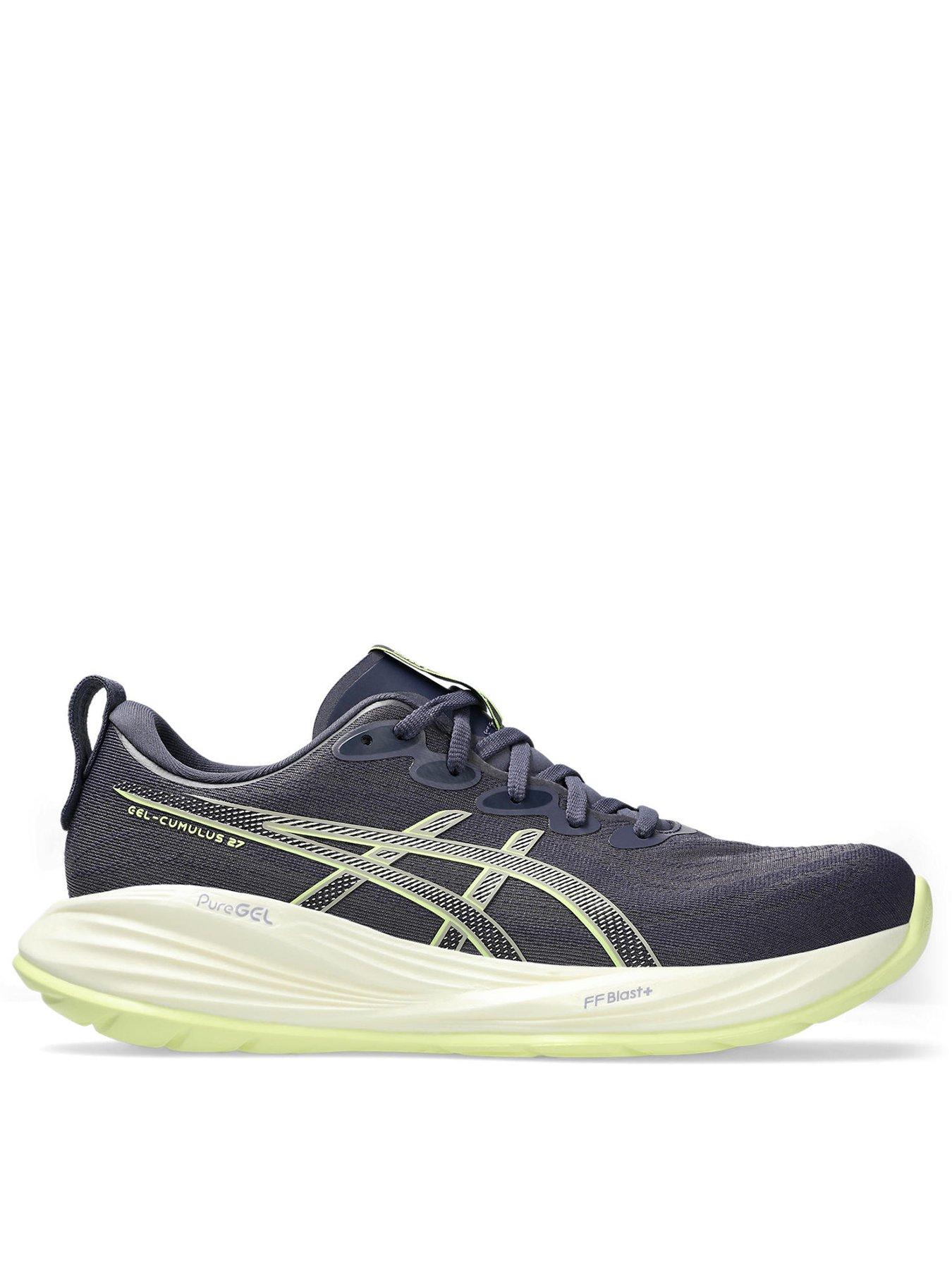 Asics: Mens Running Gel-Cumulus 27 Trainers - Blue