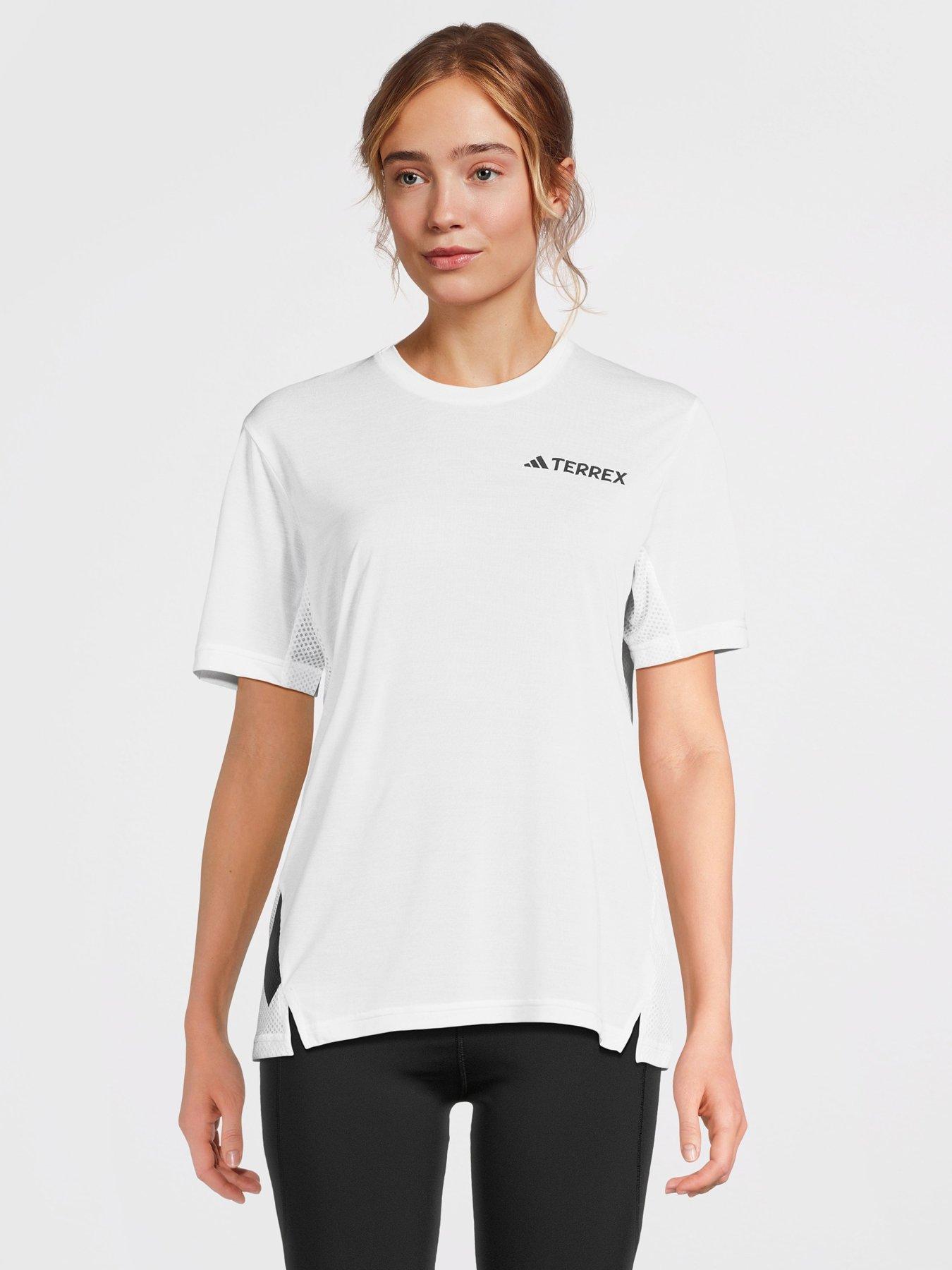 adidas Terrex Womens Xperior Climacool T- Shirt, White, Size Xs, Women