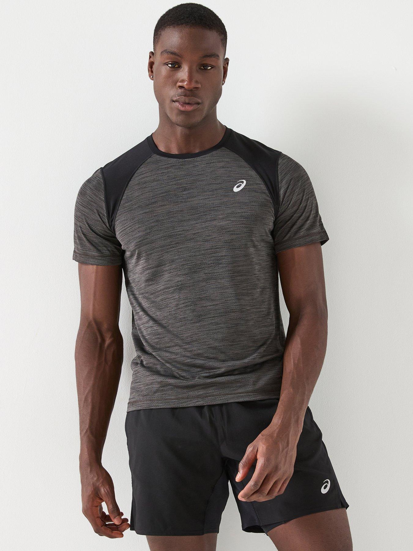 Asics Mens Running Road T-Shirt - Black