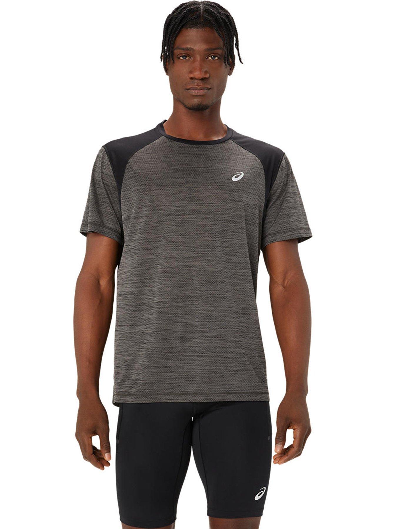 Asics Mens Running Road T-Shirt - Black