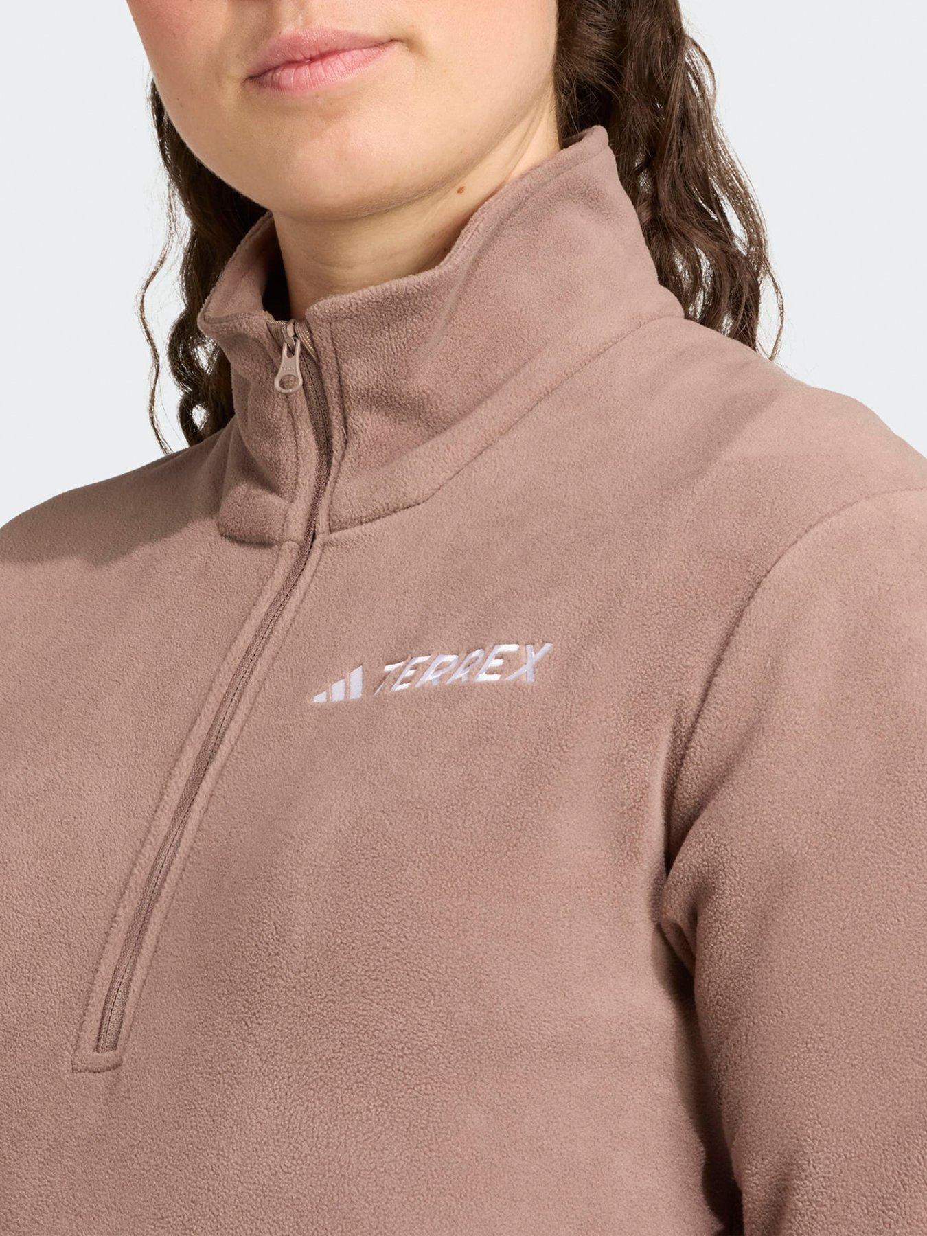 adidas Terrex Womens Outdoor Multi Essentials 1/4 Zip Fleece