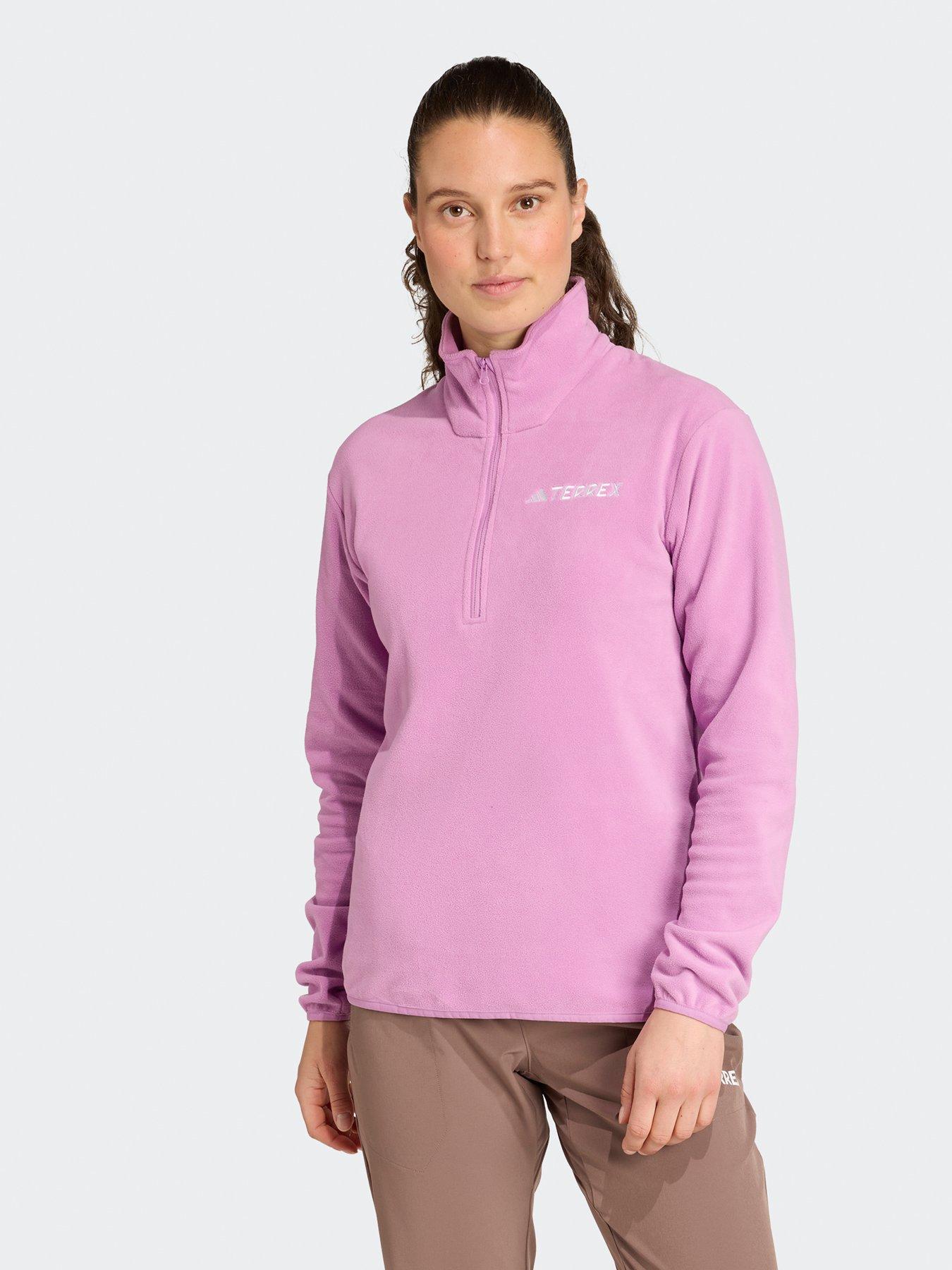 adidas Terrex Womens Outdoor Multi Essentials 1/2 Zip Fleece