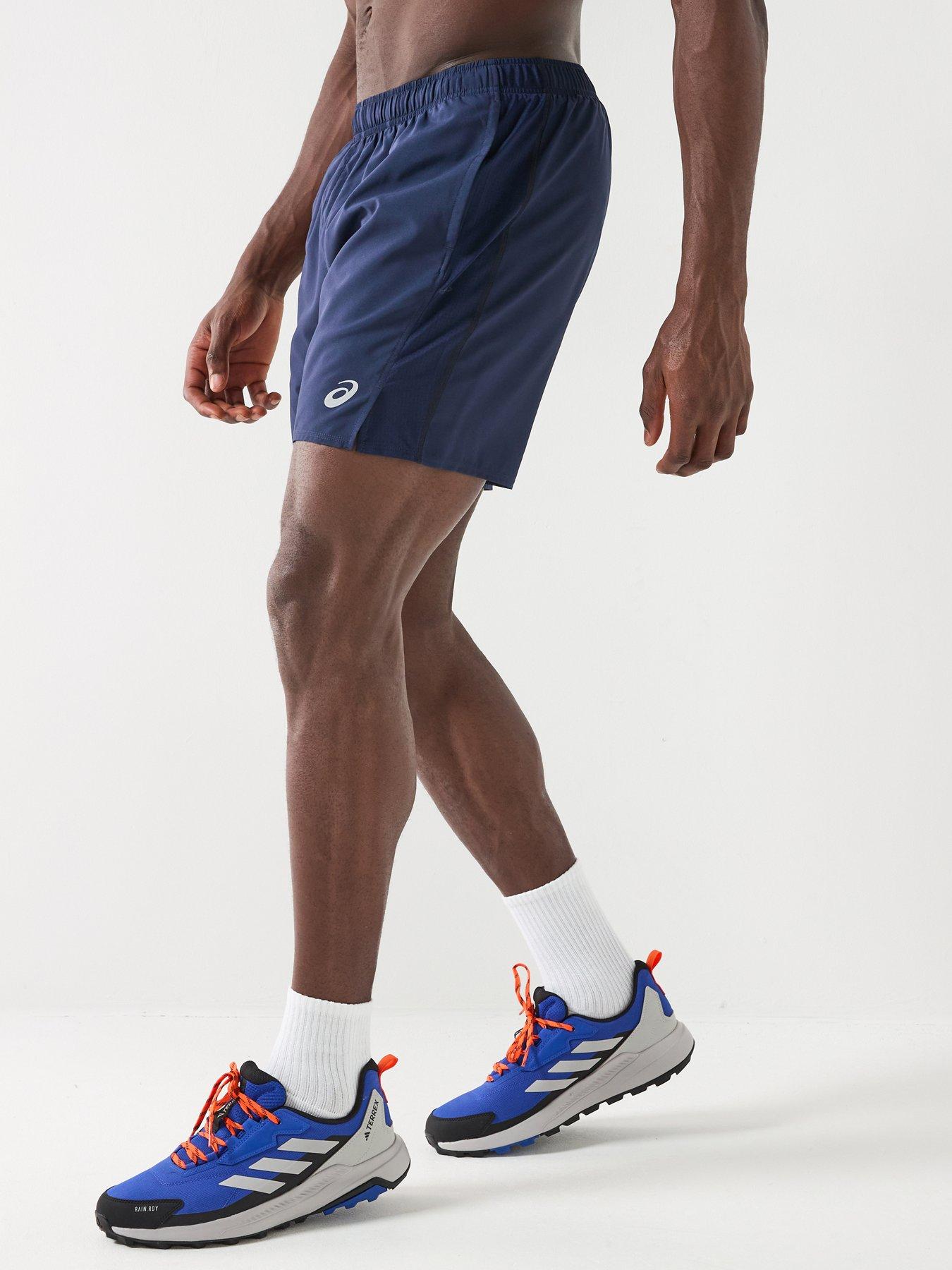 Asics Mens Running Core 7Inch Shorts - Navy