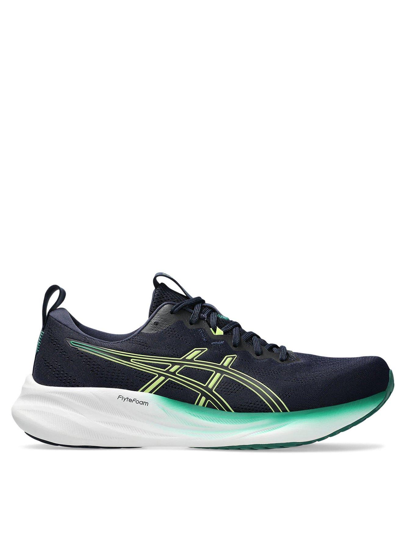 Asics Mens Running Pulse 16 Trainers - Blue | Very