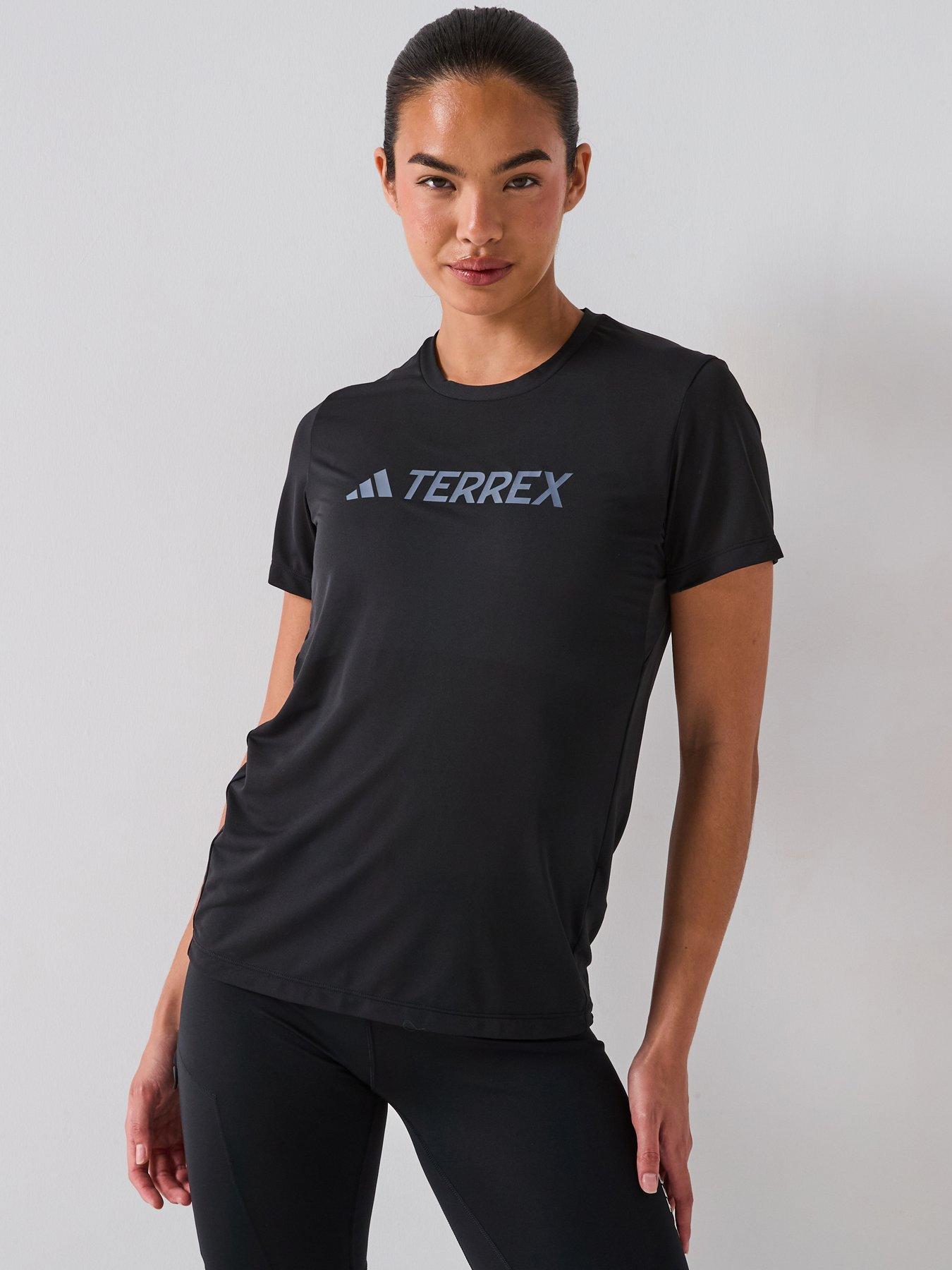 adidas Terrex Womens Terrex Multi Climacool Logo Tech T- Shirt - Black