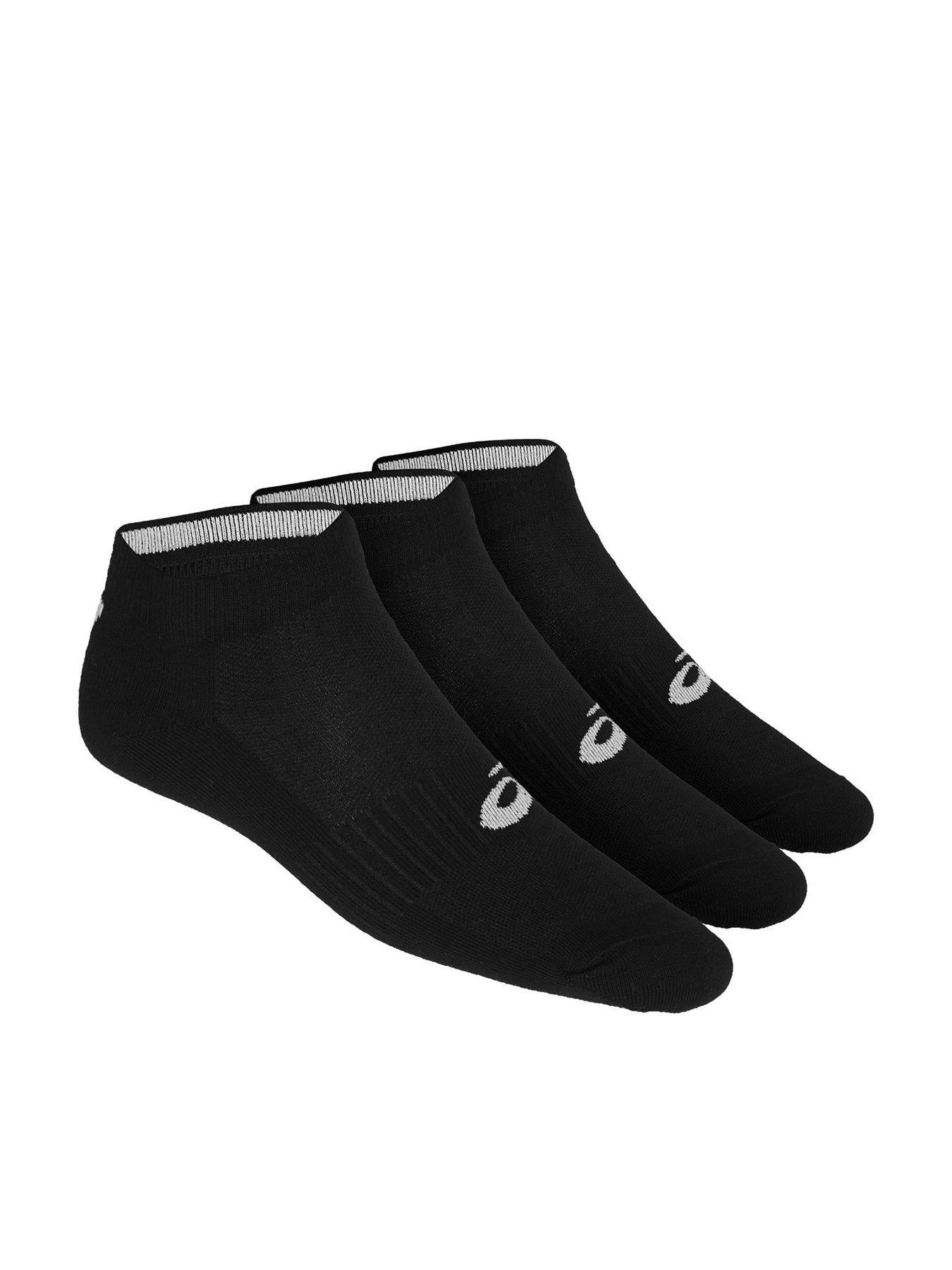 undefined Adults Unisex Running 3Pack Ankle Socks - Black