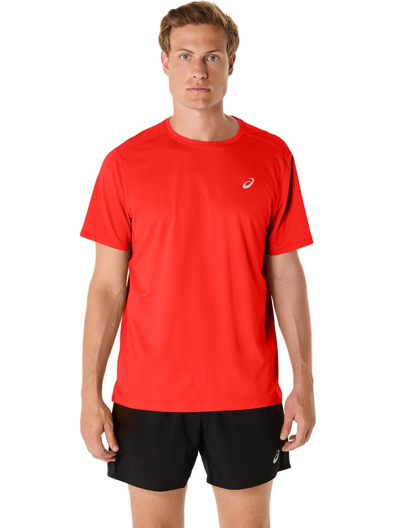 undefined Mens Running Core T-Shirt - Red