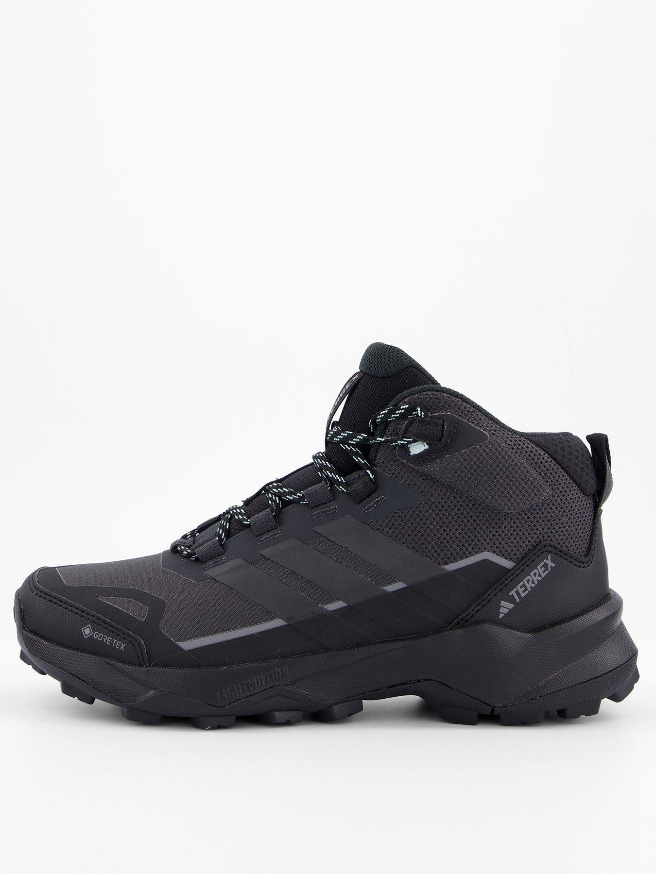 adidas Terrex Womens Outdoor Skychaser Ax5 Mid Gtx Hiking Shoes - Grey