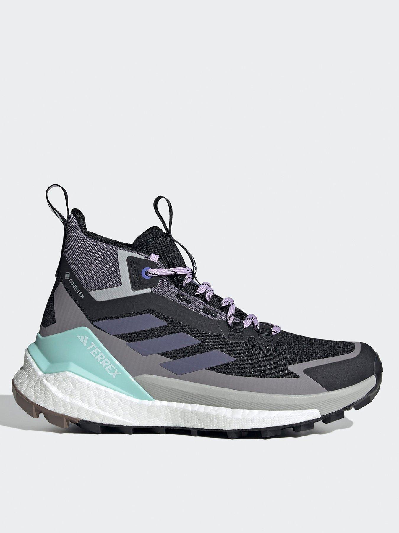 adidas Terrex Womens Free Hiker 2.0 Goretex Hiking Shoes - Black