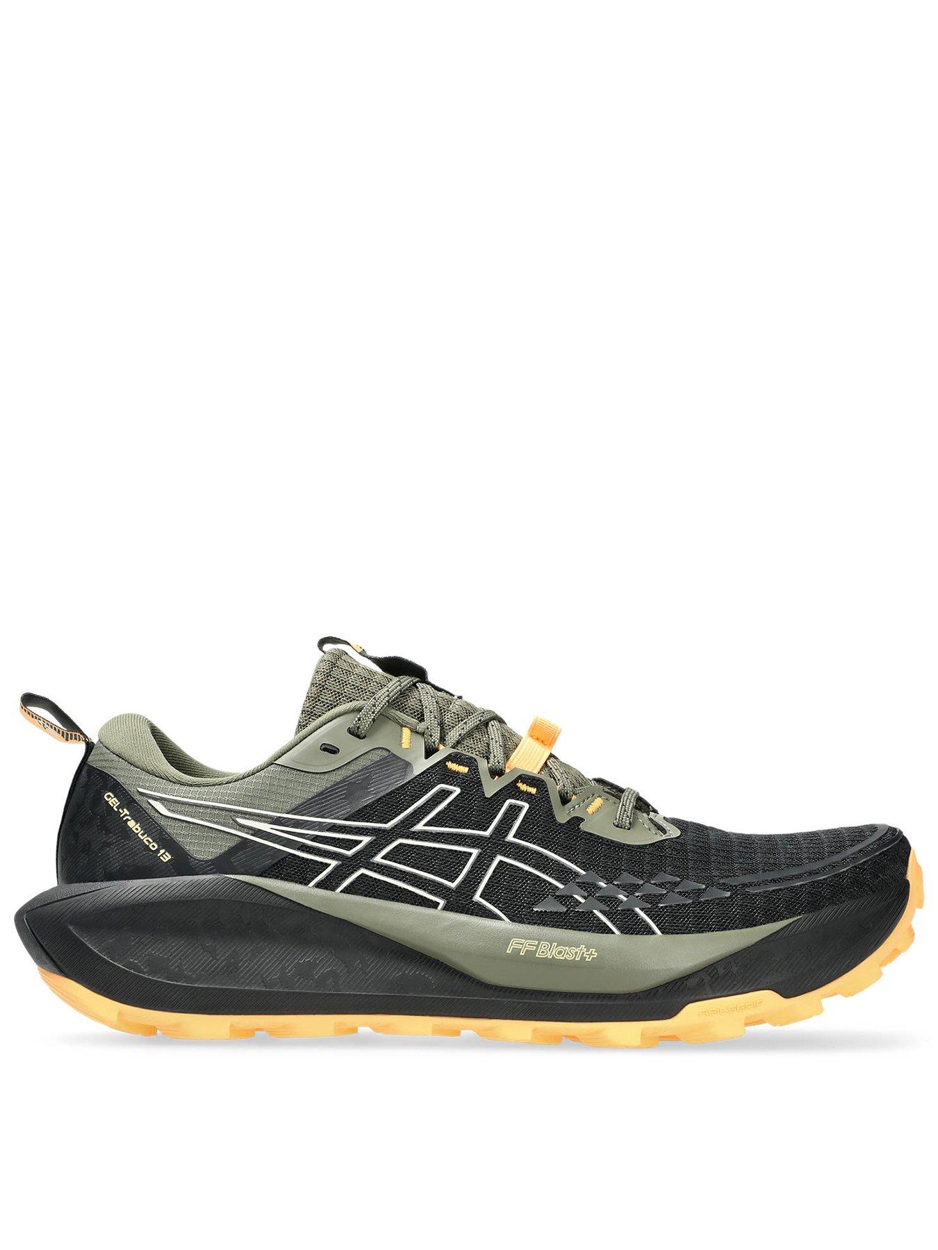 Asics Mens Trail Running Gel-Trabuco 13 Trainers - Black/Green