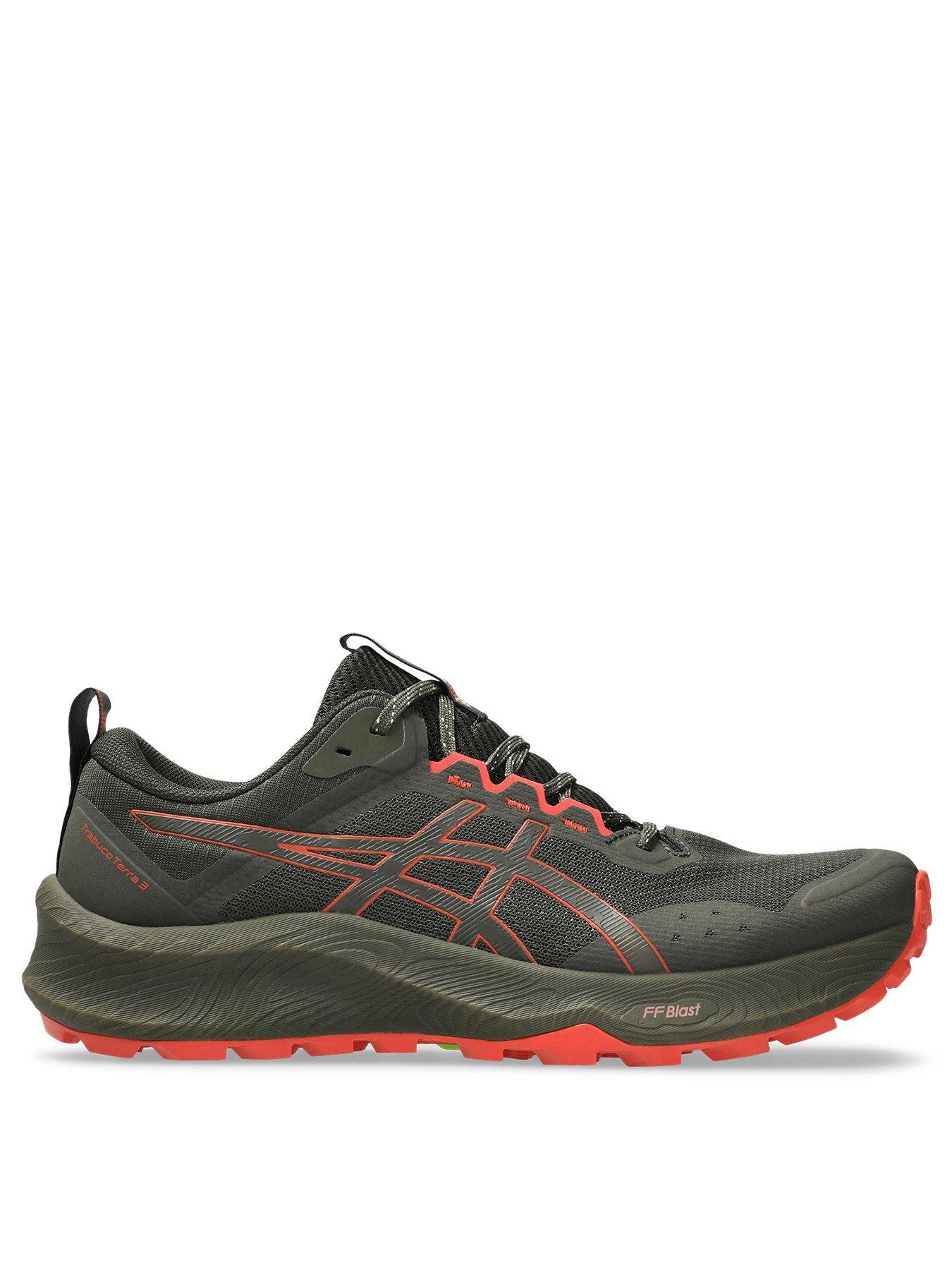 Asics Mens Trail Running Trabuco Terra 3 Trainers - Khaki