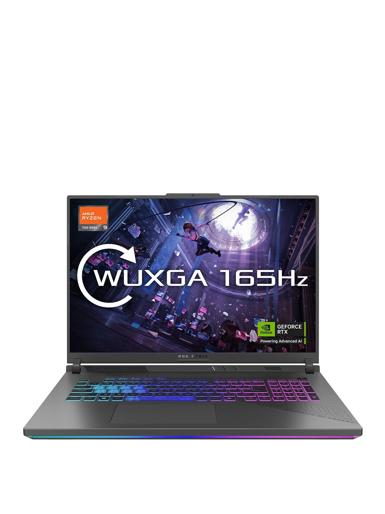 Image 1 of 7 of Asus ROG&nbsp;Strix G16 Gaming Laptop - 16in WUXGA,&nbsp;GeForce RTX 5070 Ti, AMD Ryzen 9, 16GB RAM, 1TB SSD&nbsp;- Grey