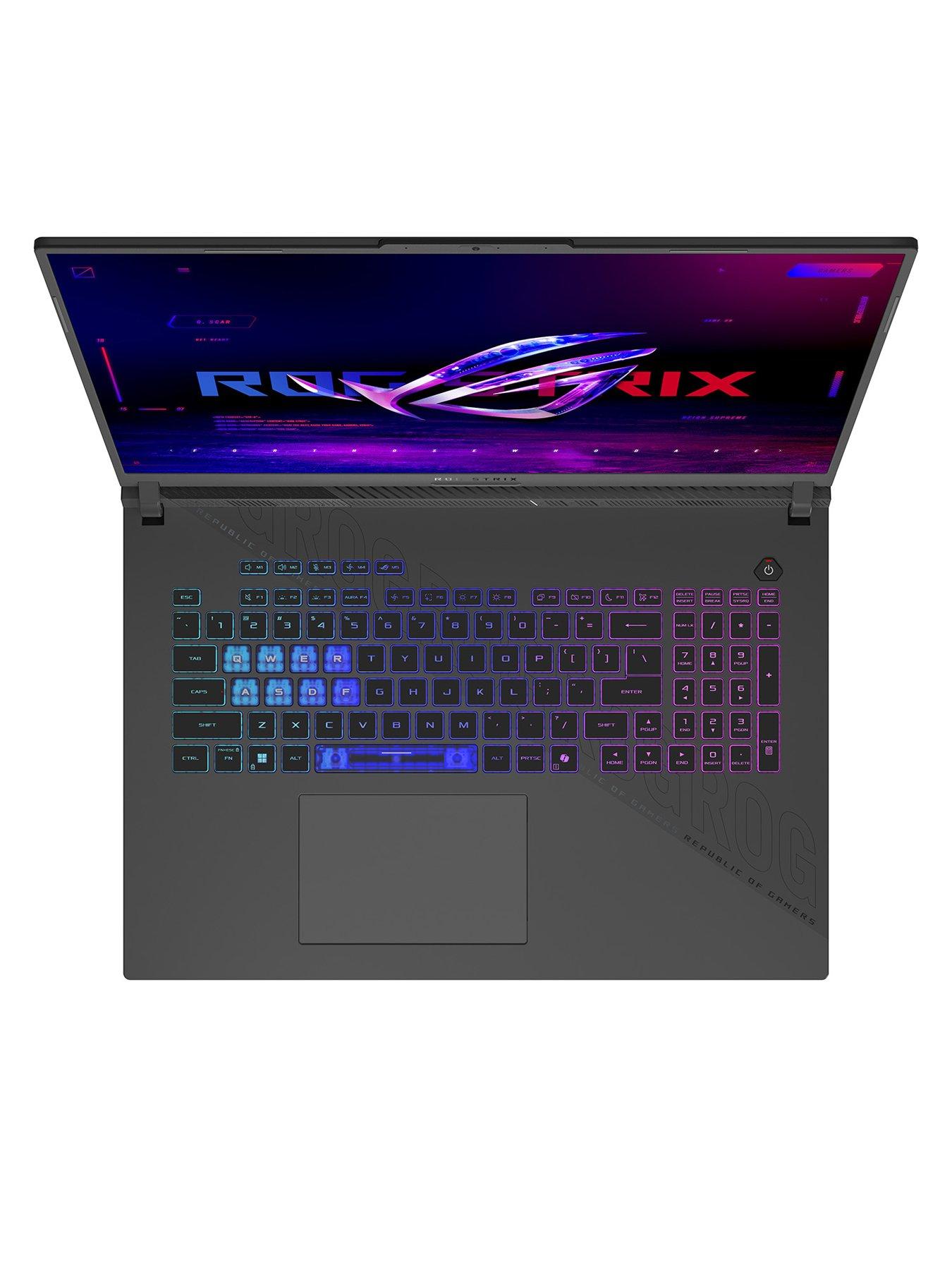 Image 4 of 7 of Asus ROG&nbsp;Strix G16 Gaming Laptop - 16in WUXGA,&nbsp;GeForce RTX 5070 Ti, AMD Ryzen 9, 16GB RAM, 1TB SSD&nbsp;- Grey