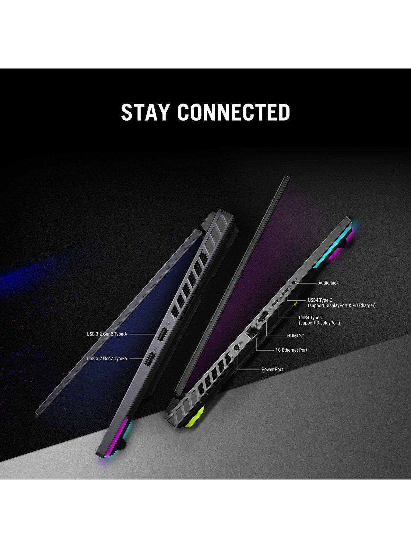 Image 6 of 7 of Asus ROG&nbsp;Strix G16 Gaming Laptop - 16in WUXGA,&nbsp;GeForce RTX 5070 Ti, AMD Ryzen 9, 16GB RAM, 1TB SSD&nbsp;- Grey