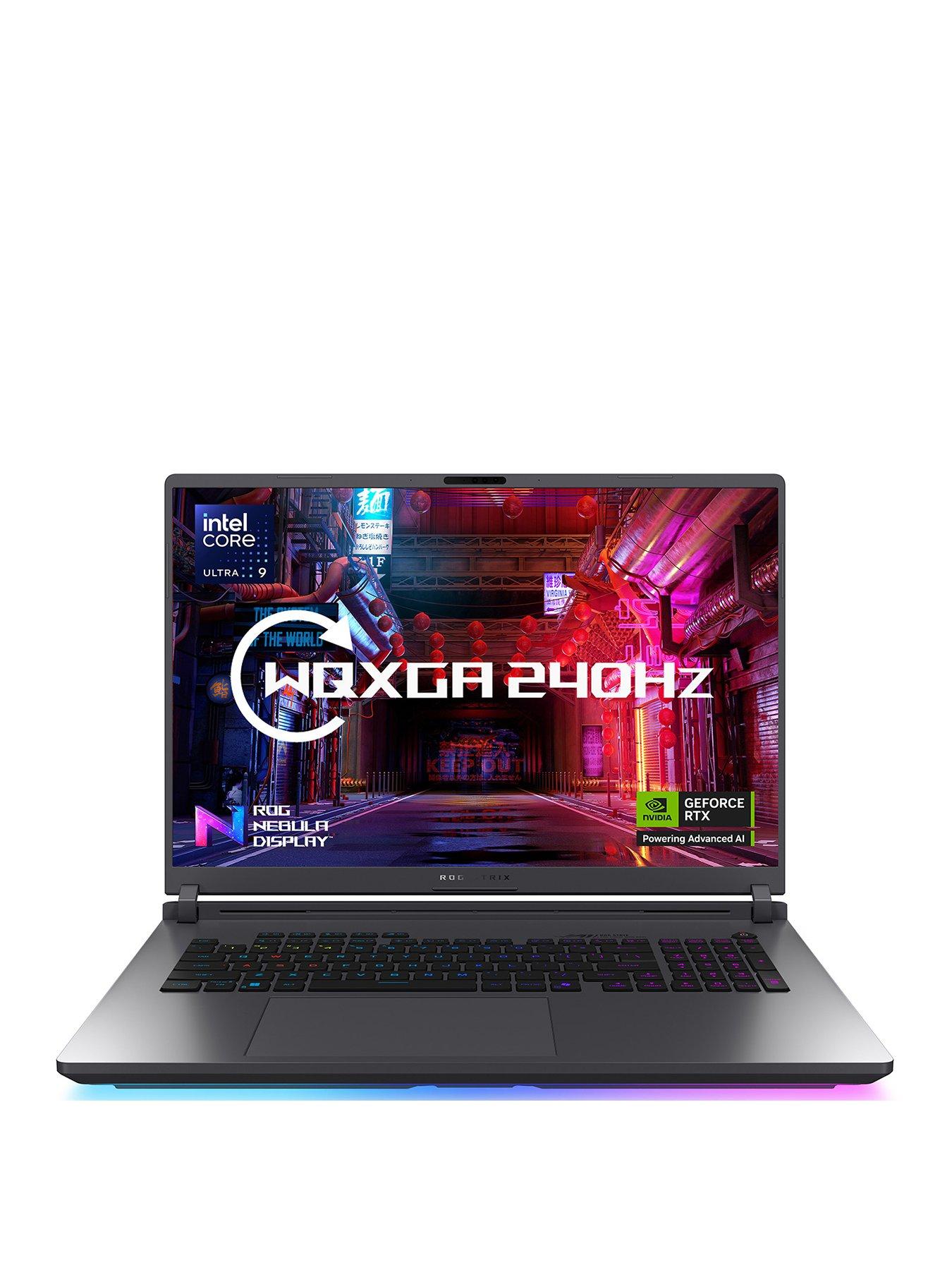 undefined Strix Gaming Laptop - GeForce RTX 5070 Ti - Intel Core Ultra 9 - 32GB RAM - 1TB  SSD  - 18in WQXGA - Grey