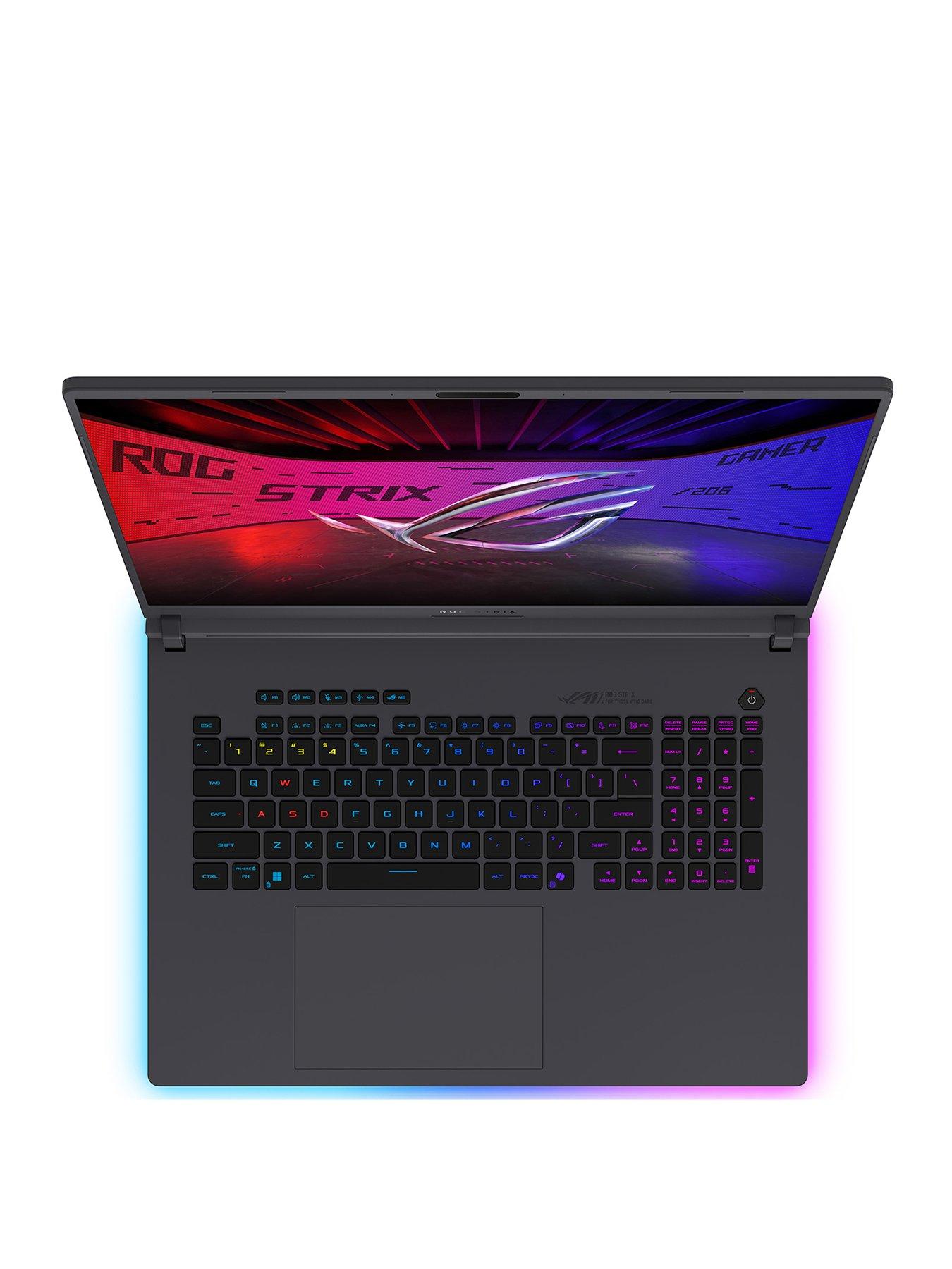 Image 3 of 7 of Asus Strix Gaming Laptop - GeForce RTX 5070 Ti - Intel Core Ultra 9 - 32GB RAM - 1TB  SSD  - 18in WQXGA - Grey